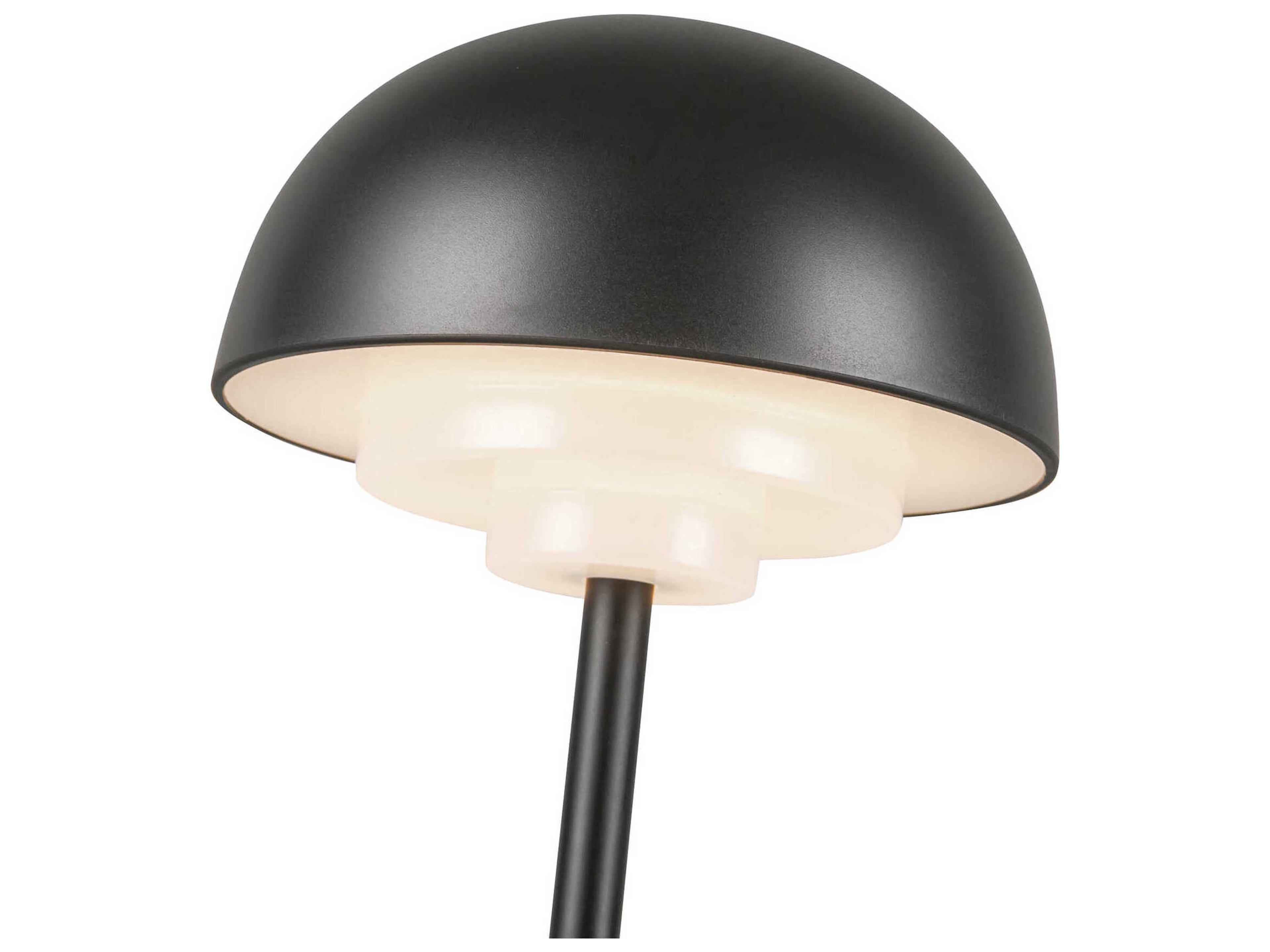 Kuzco Lighting Hinata Black Table Lamp