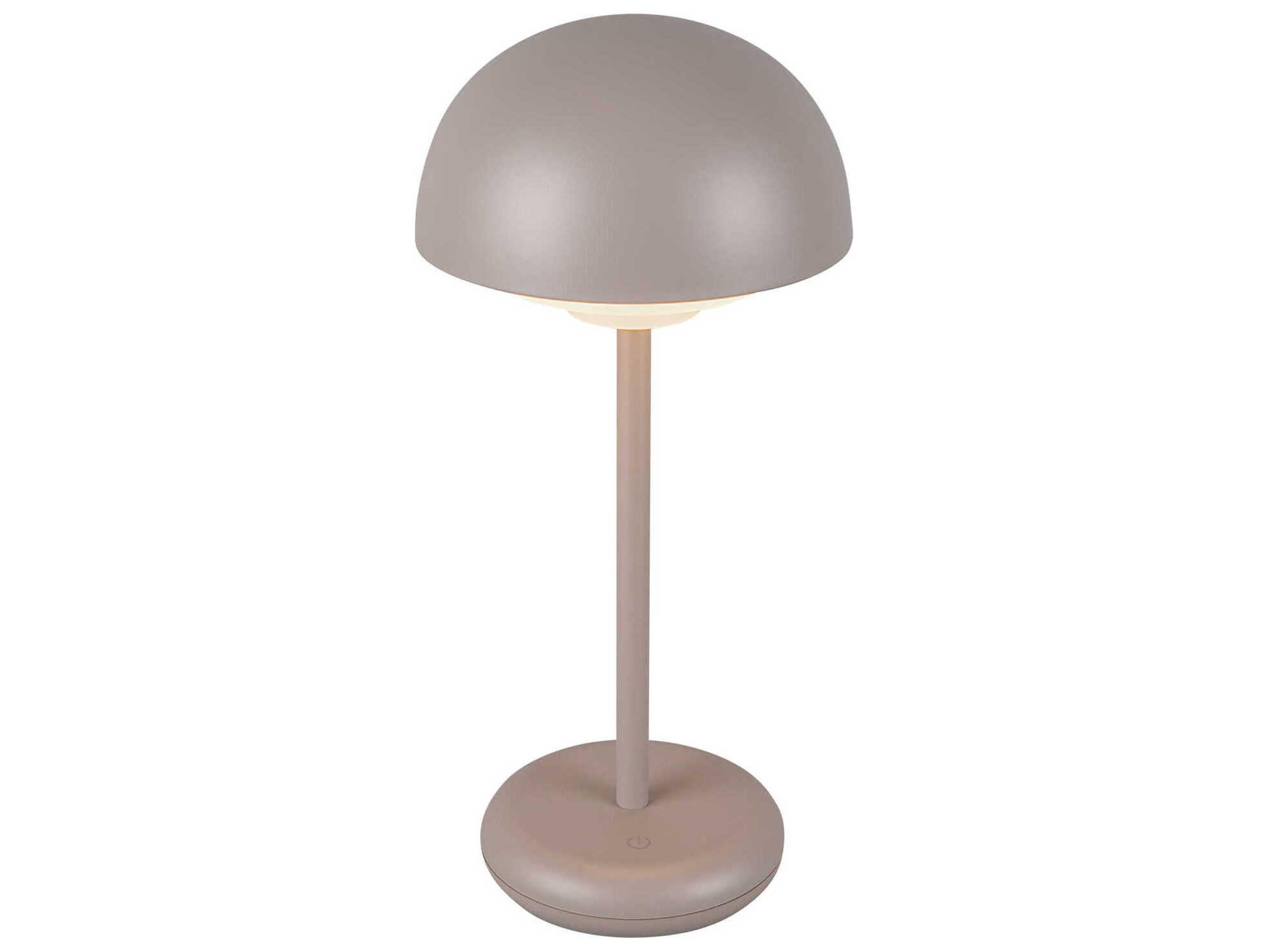 Kuzco Lighting Hinata Moonstone Gray Table Lamp