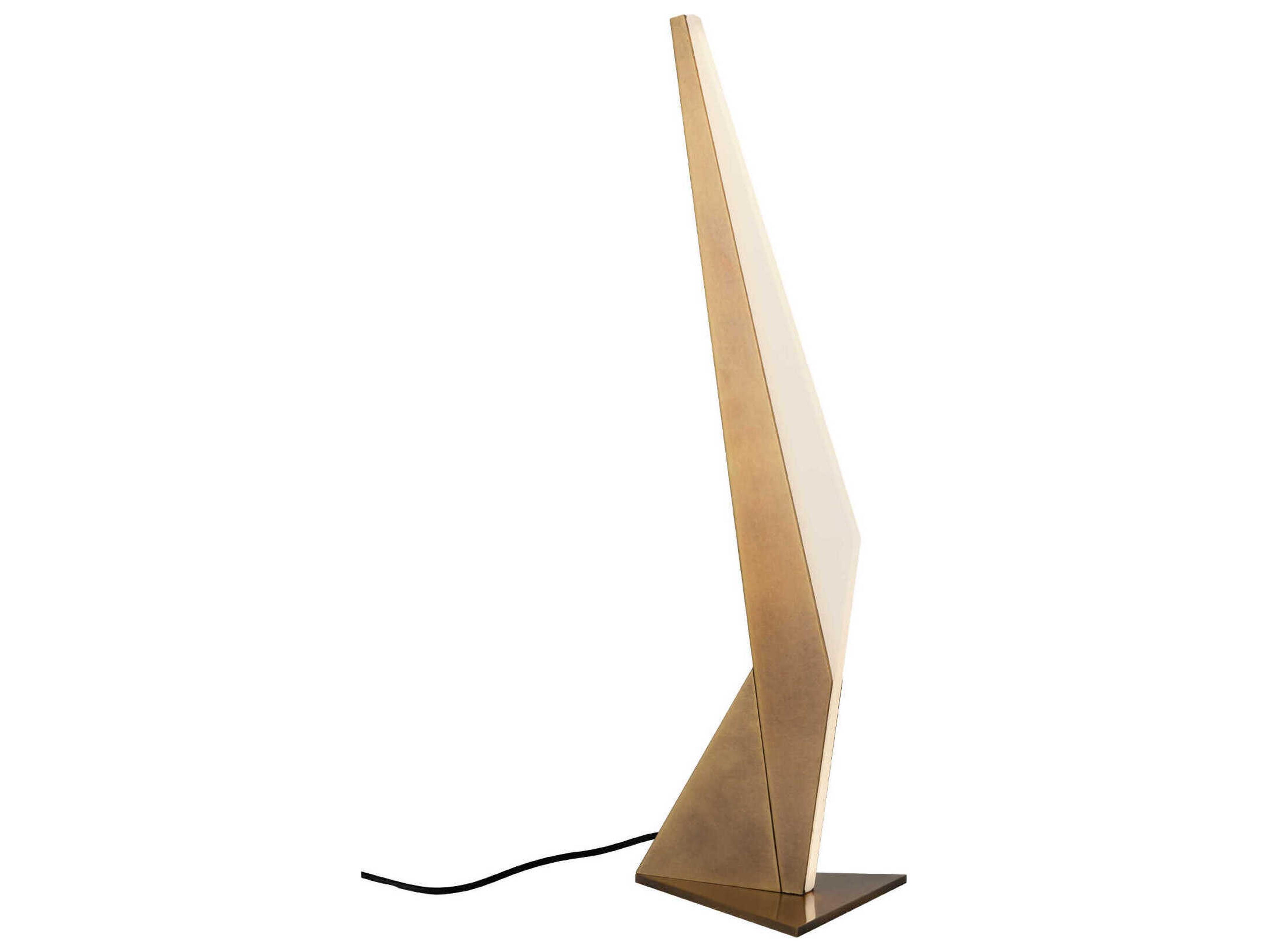 Tachi Vintage Brass Table Lamp