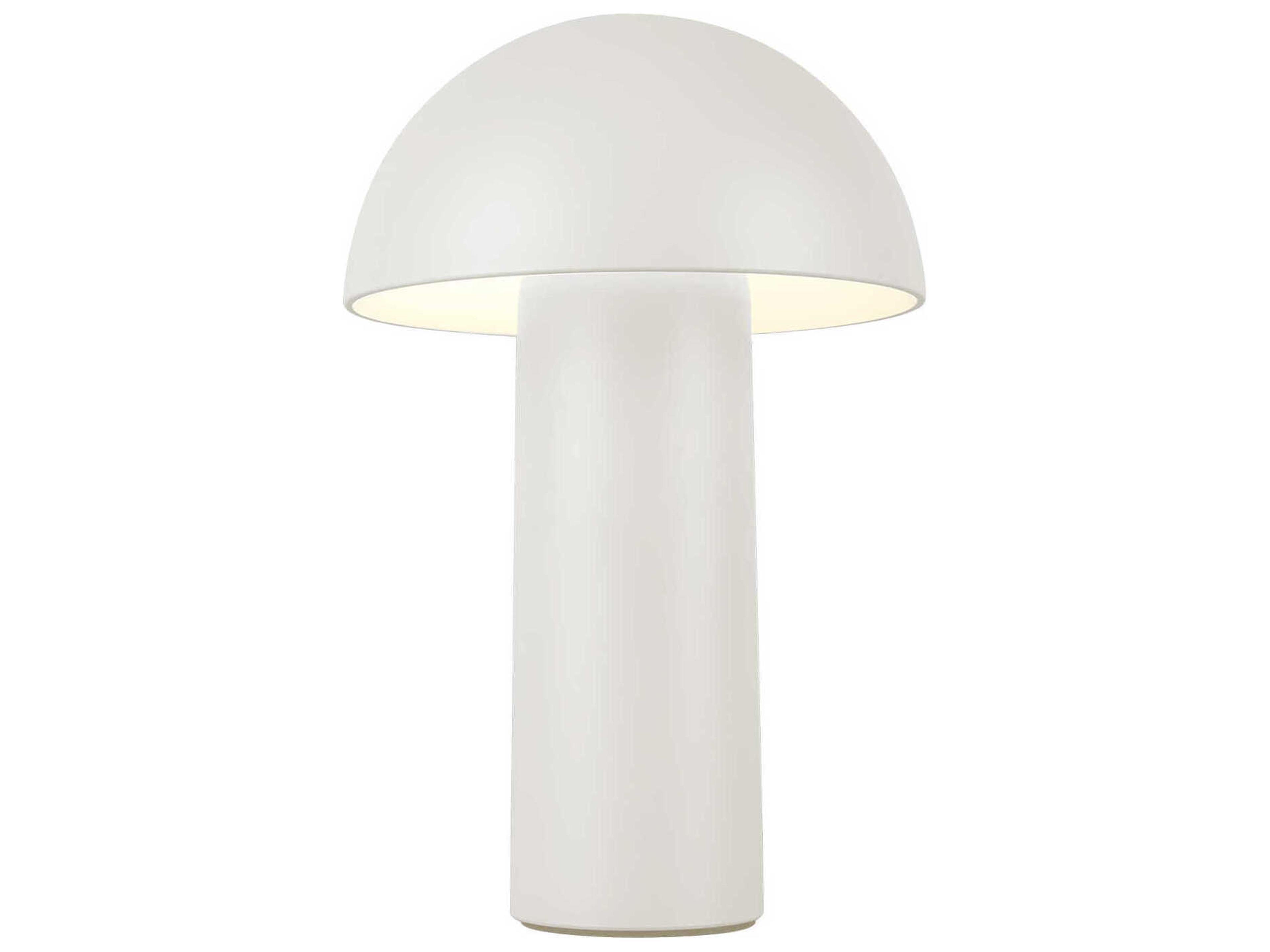 Kuzco Lighting Setas Cream White Table Lamp
