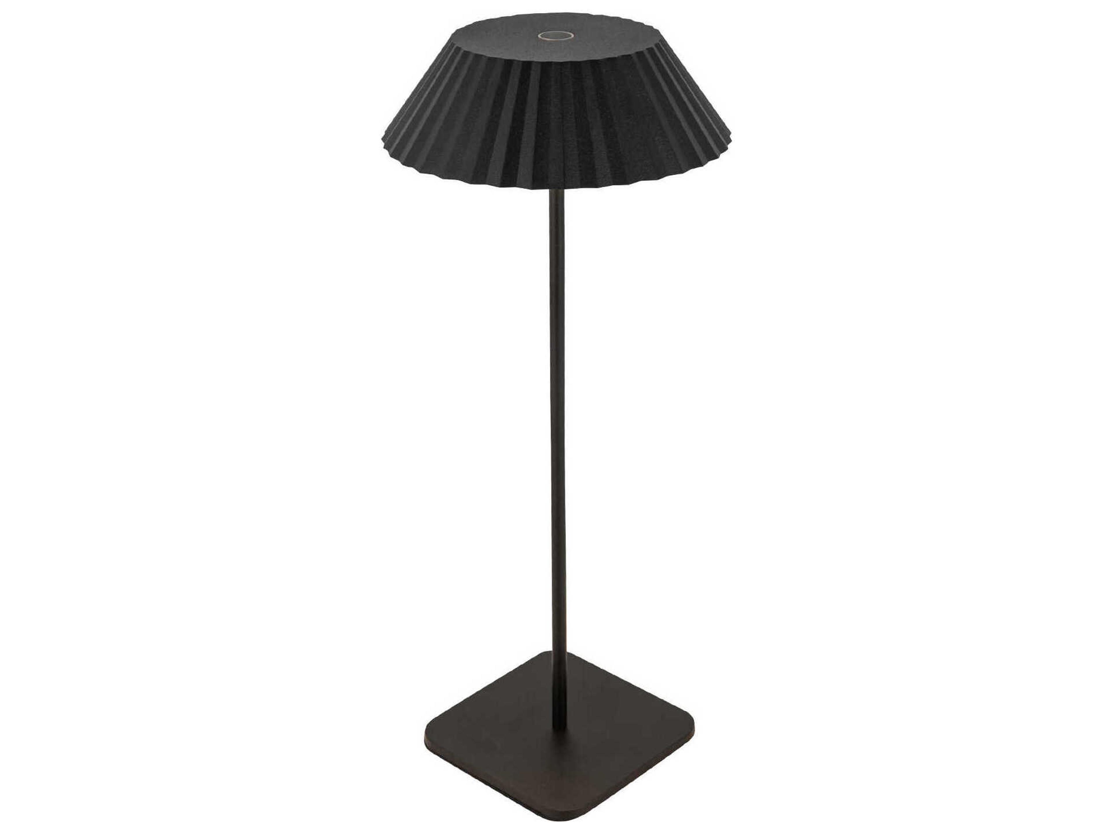 Kuzco Lighting Pela Black Table Lamp