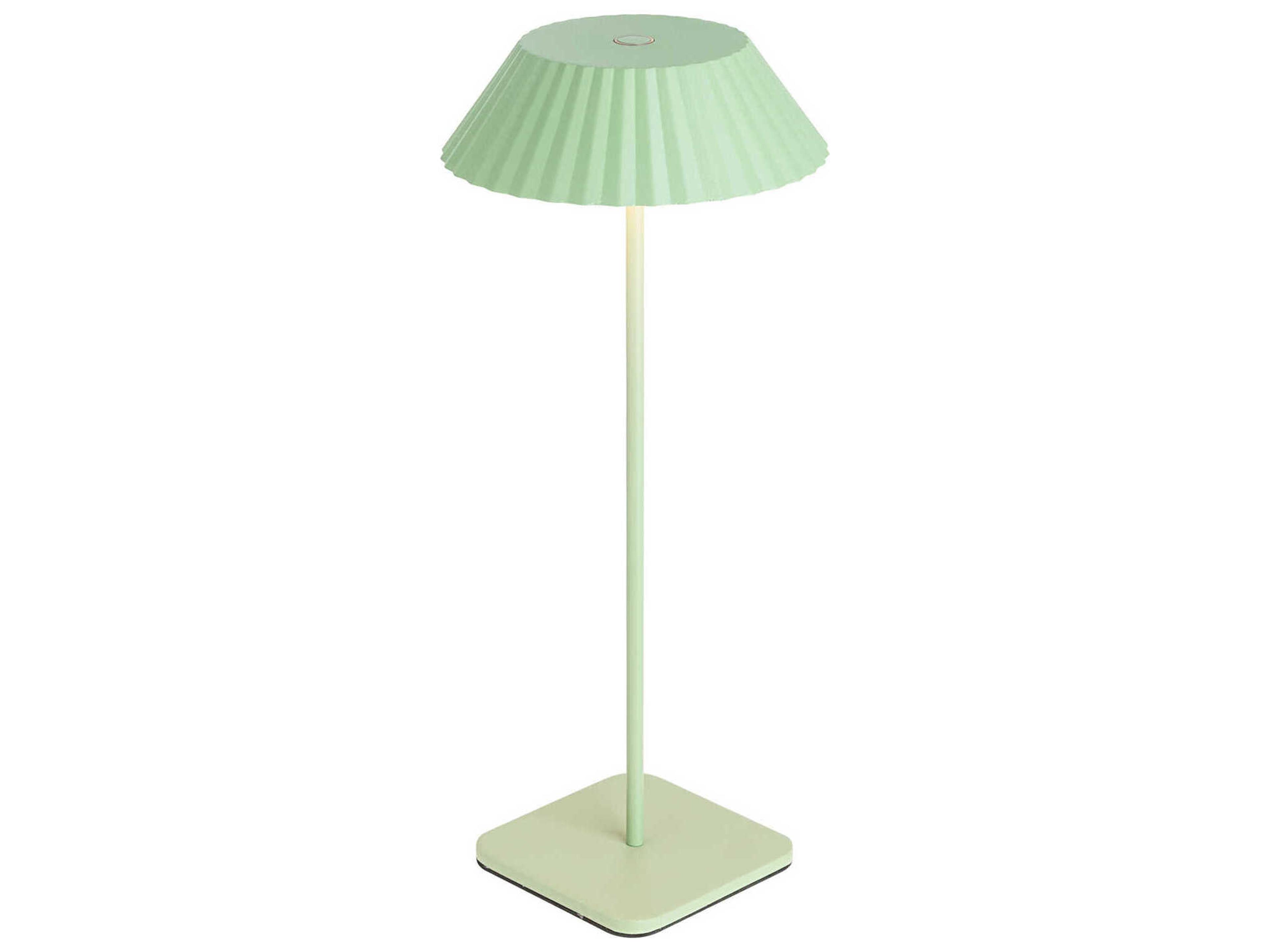 Kuzco Lighting Pela Sage Green Table Lamp