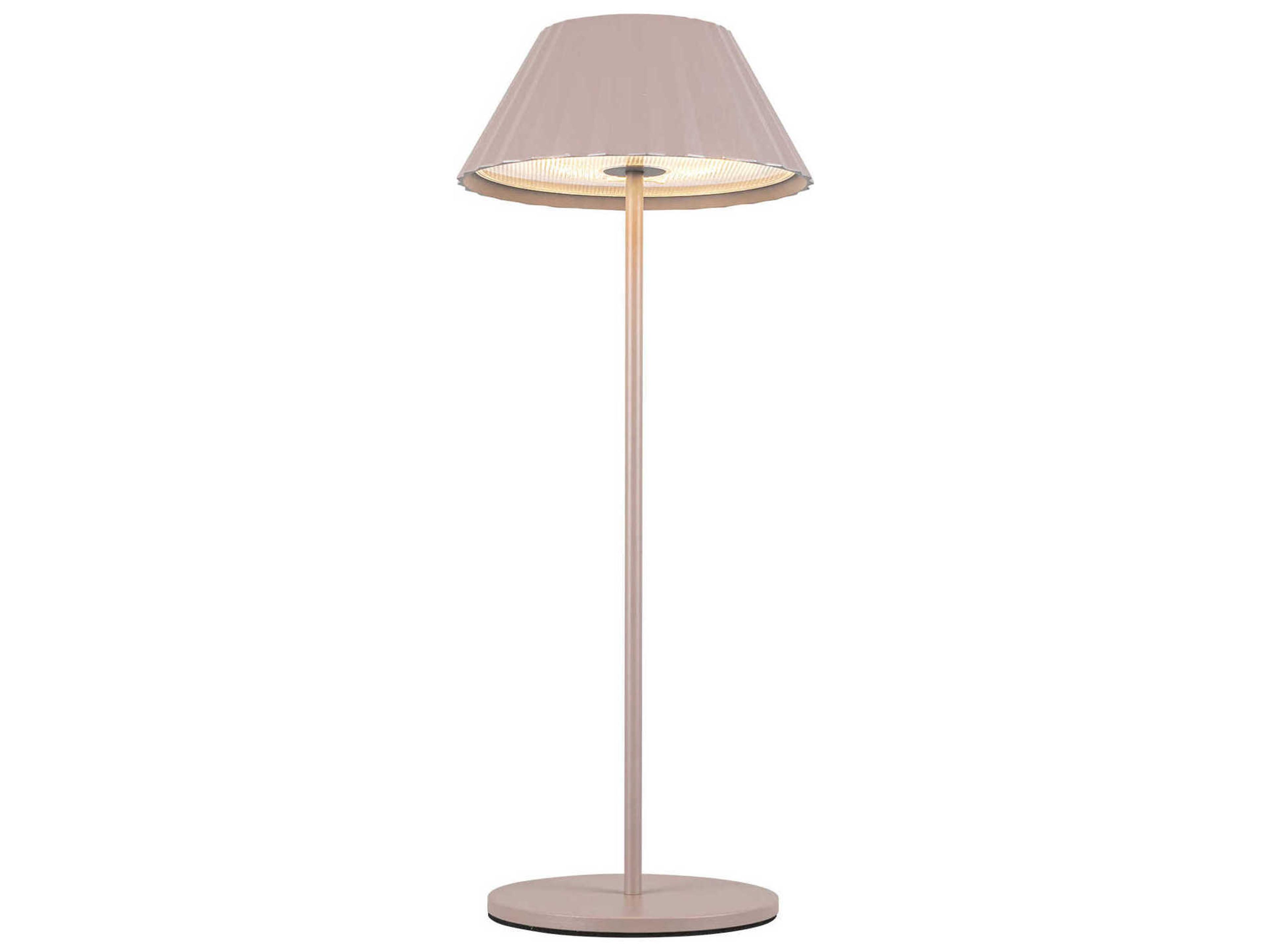 Zola Moonstone Gray Table Lamp
