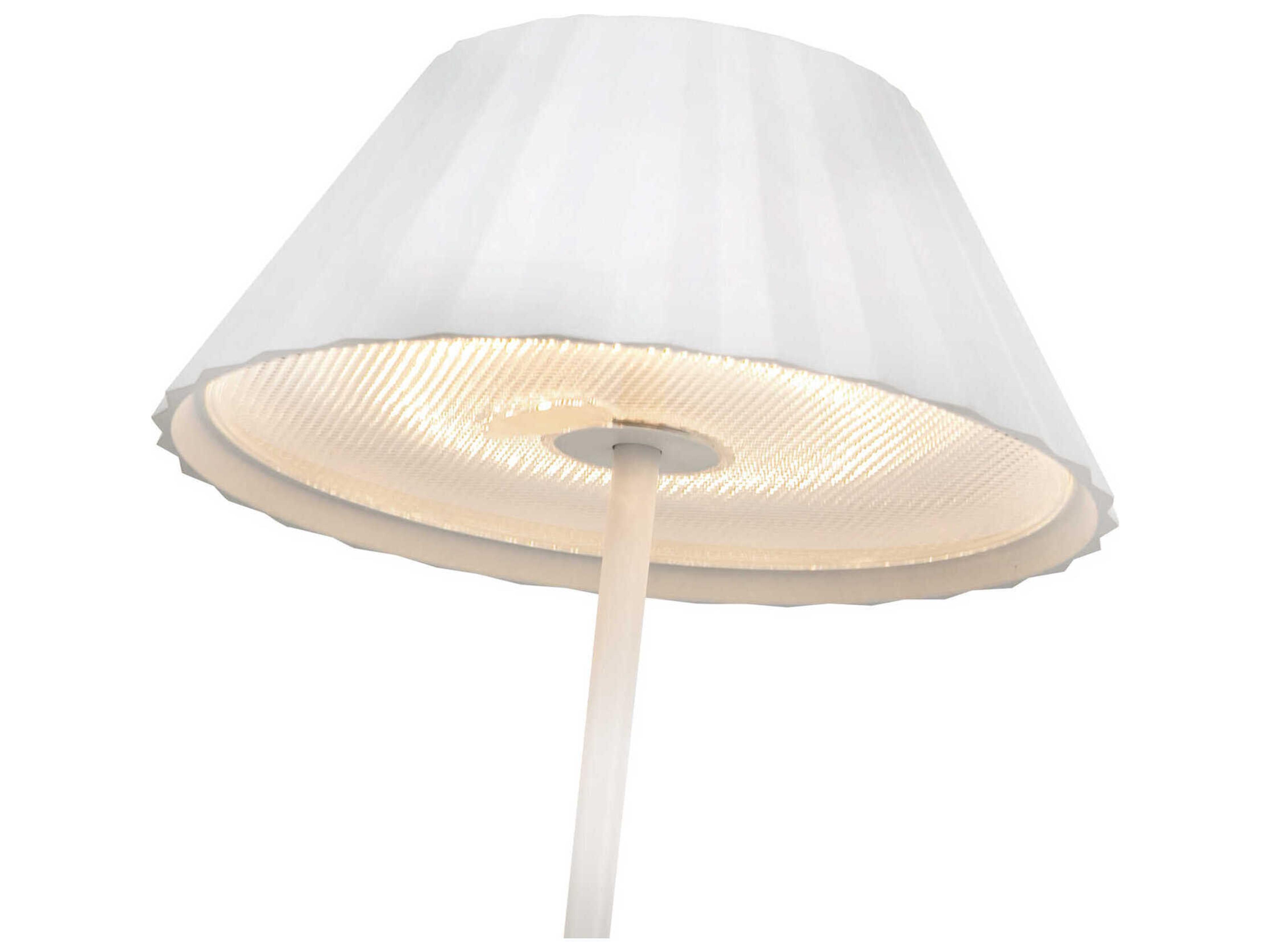 Kuzco Lighting Zola White Table Lamp