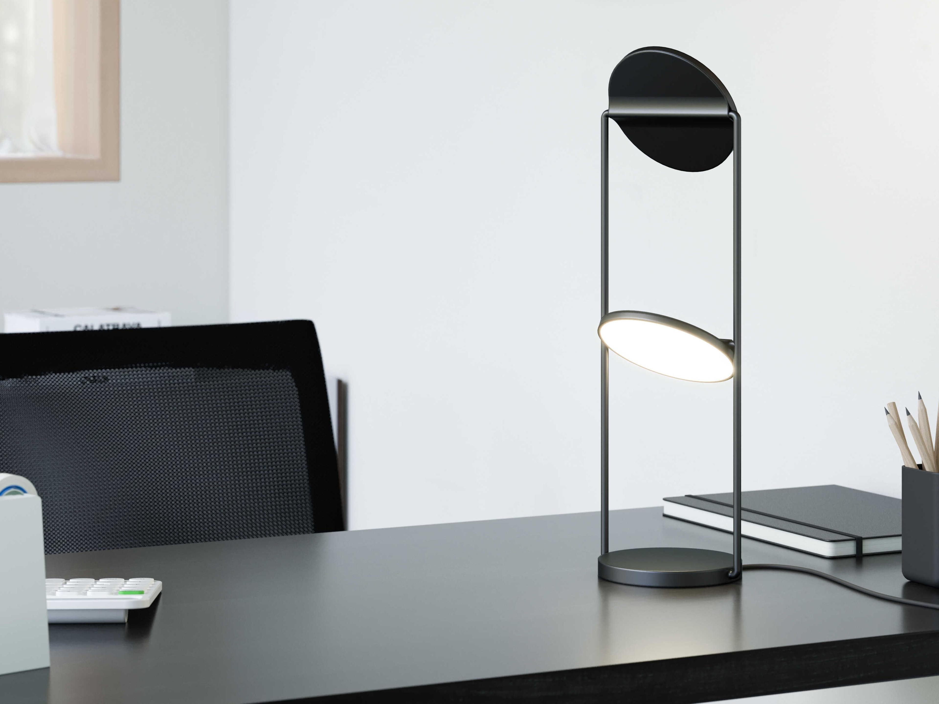 Kuzco Lighting Novel Black Table Lamp