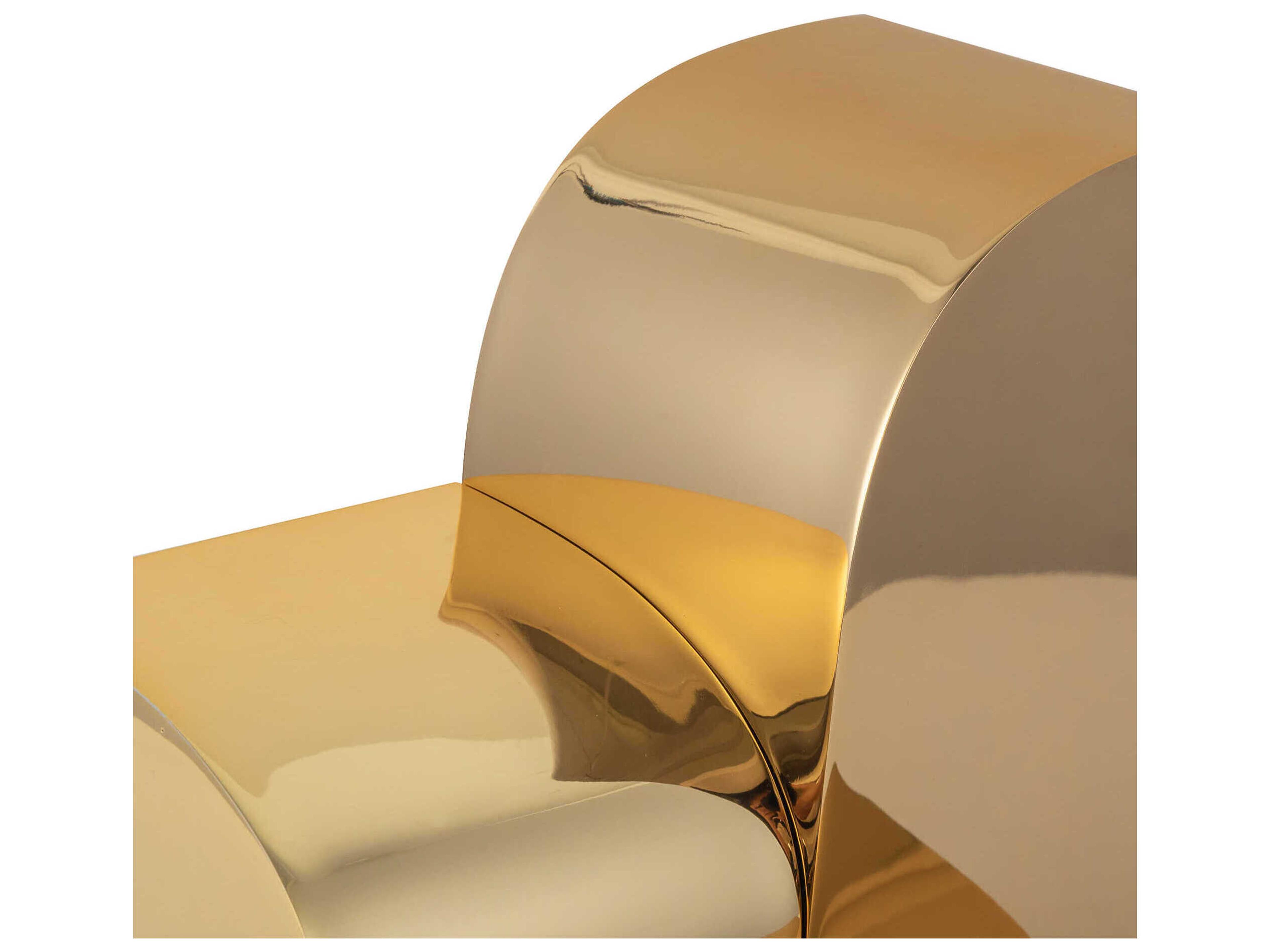 Kuzco Lighting Gypsum Polished Brass Table Lamp