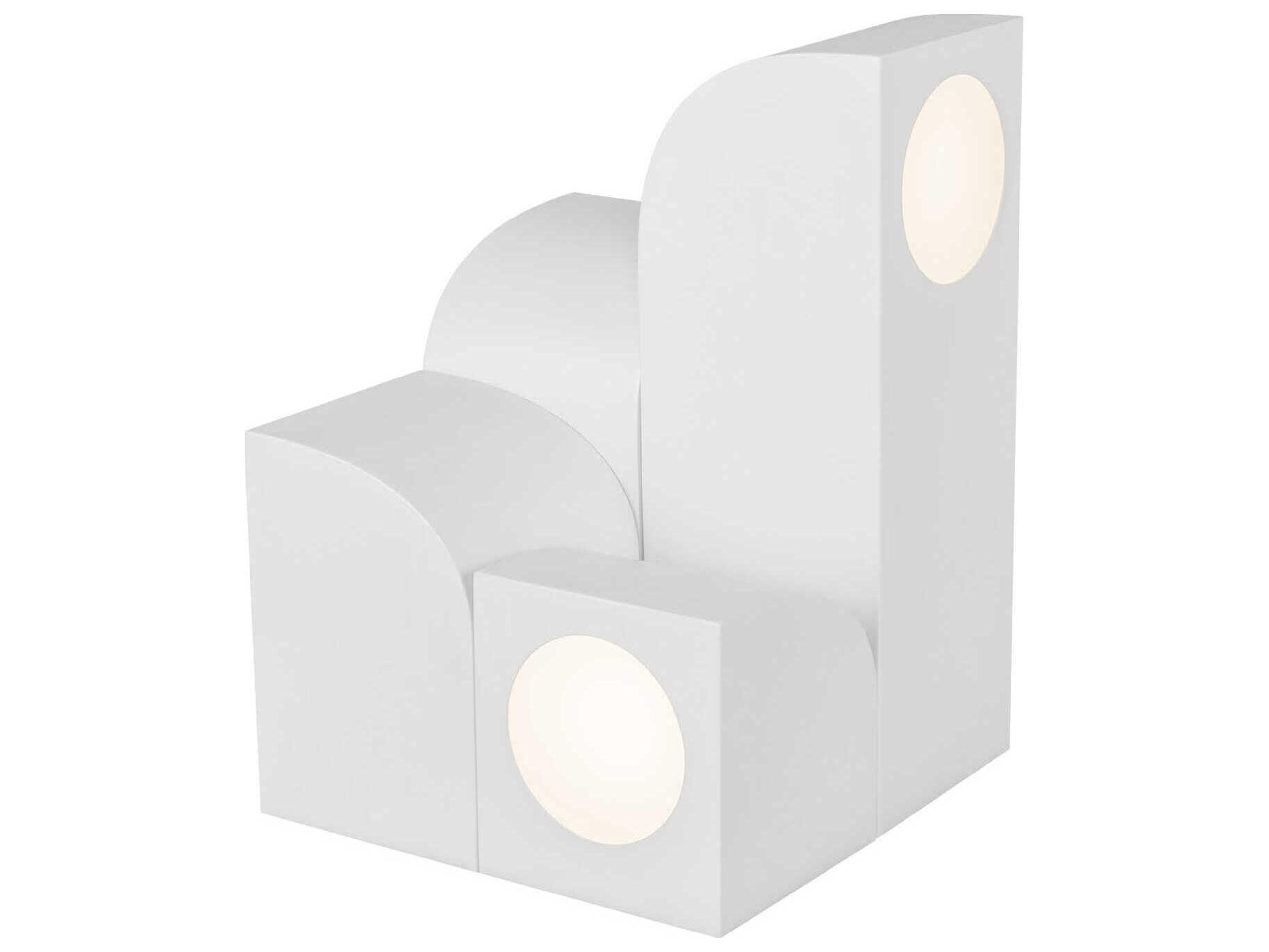 Gypsum White Table Lamp