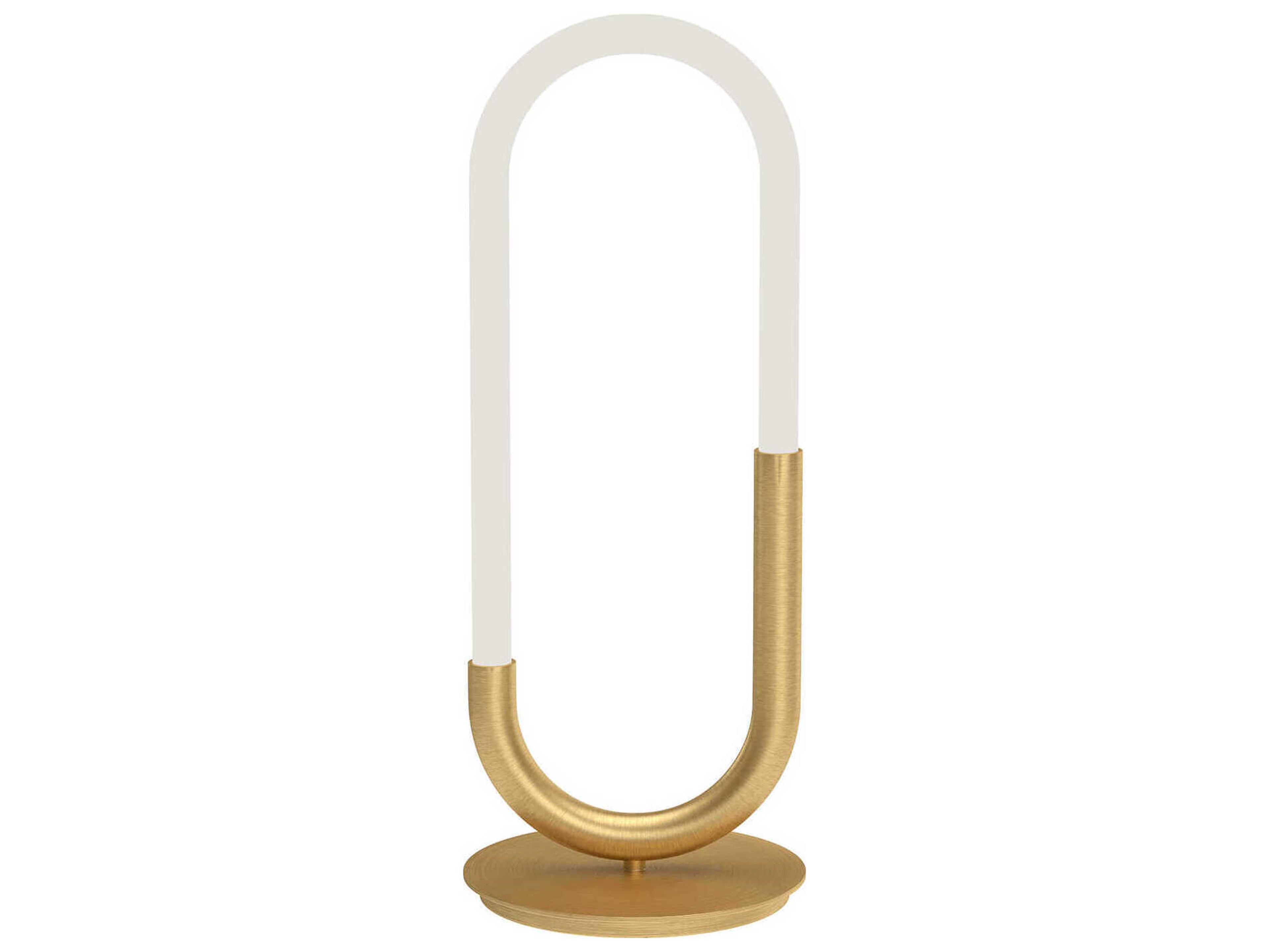 Huron Brushed Gold Table Lamp