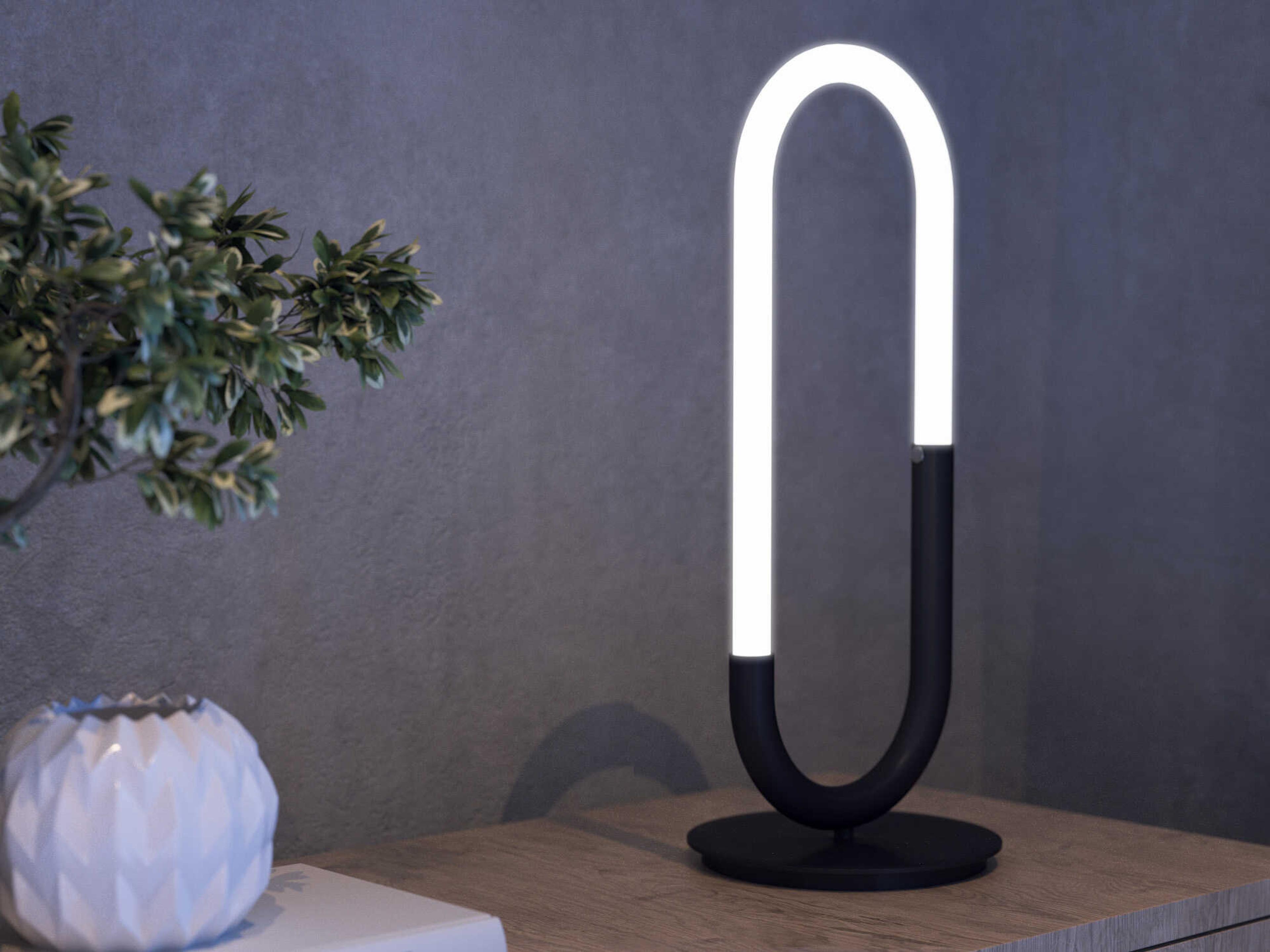 Kuzco Lighting Huron Black Table Lamp