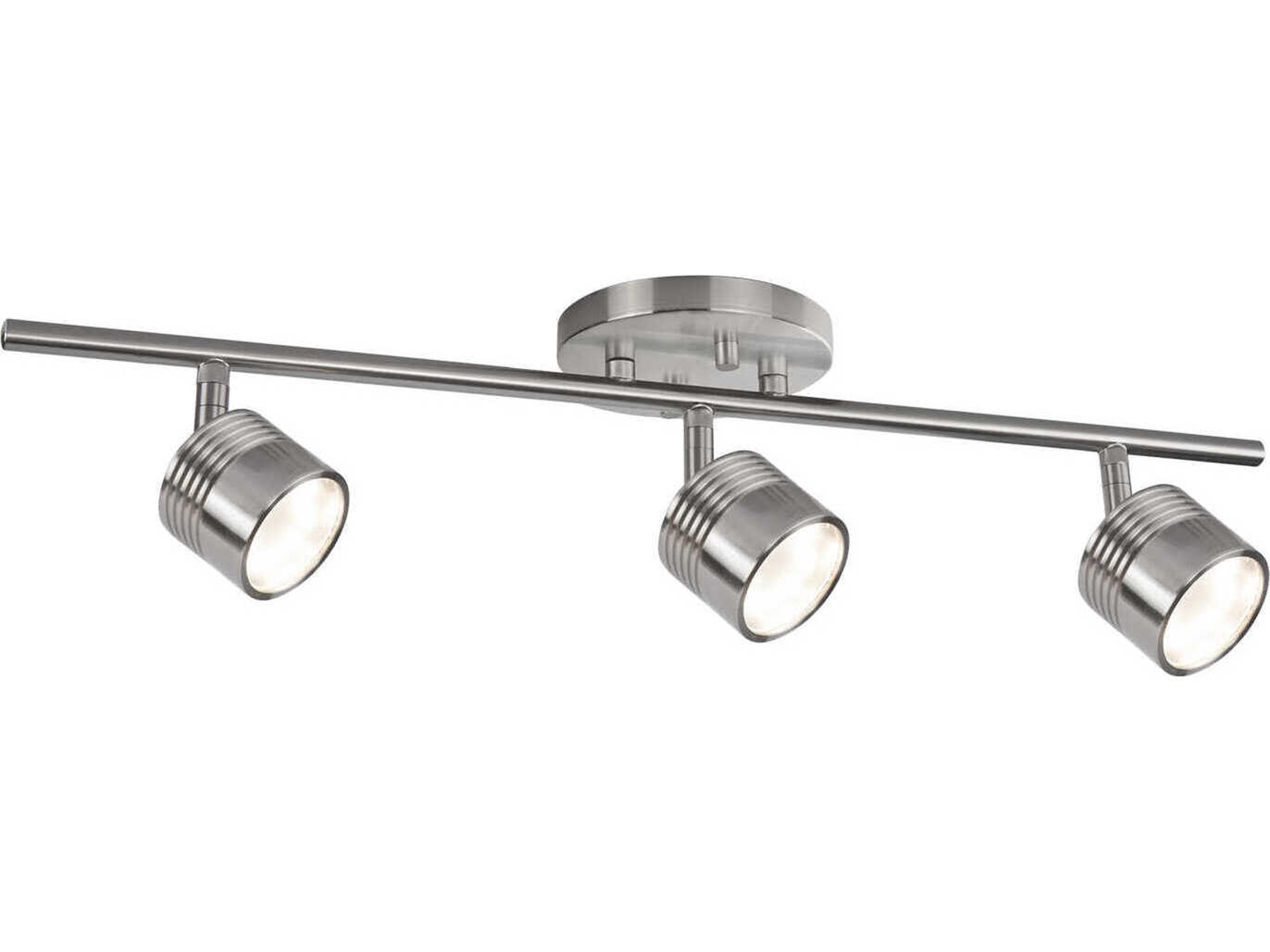 Lyra Brushed Nickel Linear Track & Rail Light