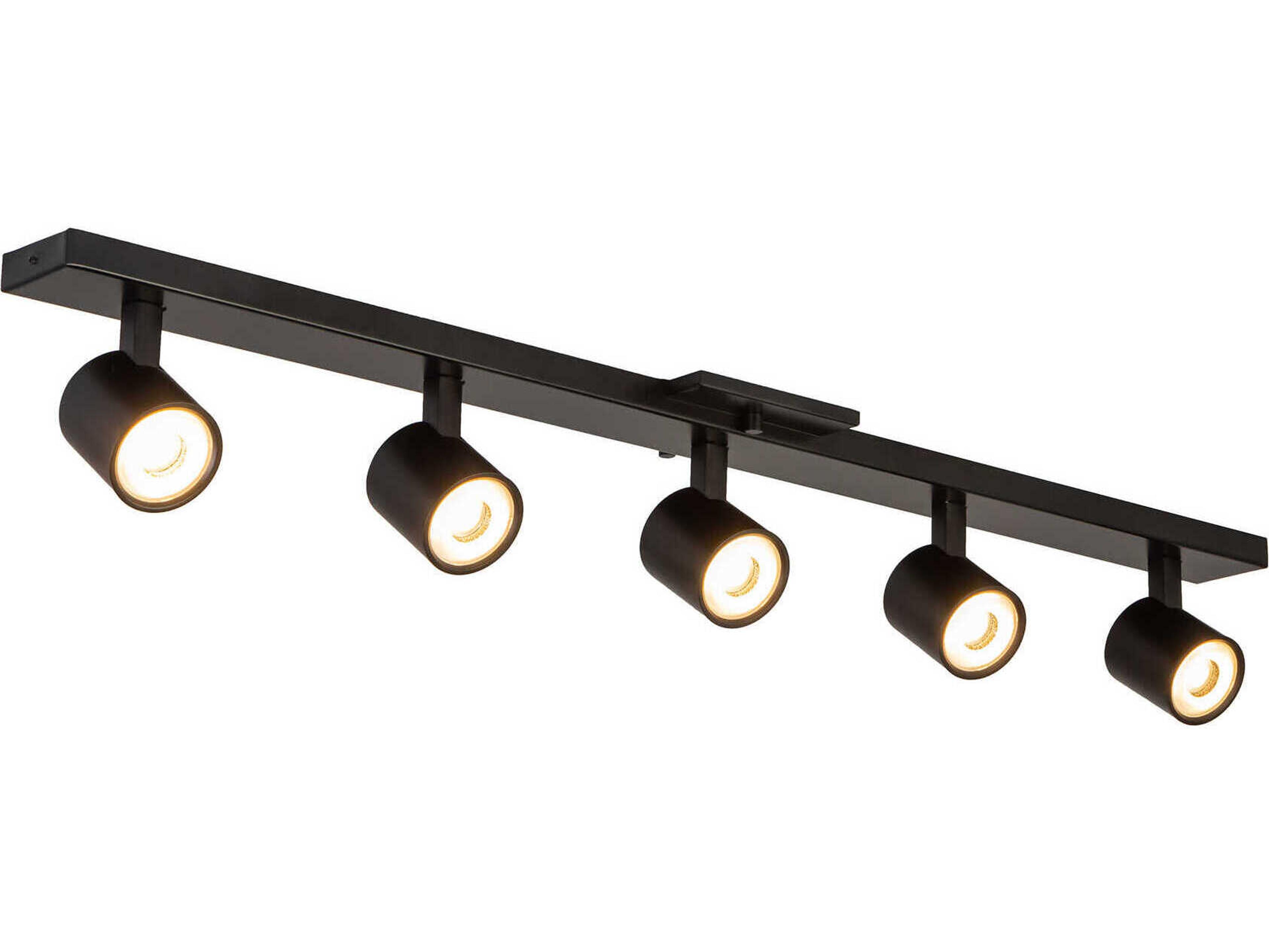Kuzco Lighting Arnold Black Cylinder Track & Rail Light
