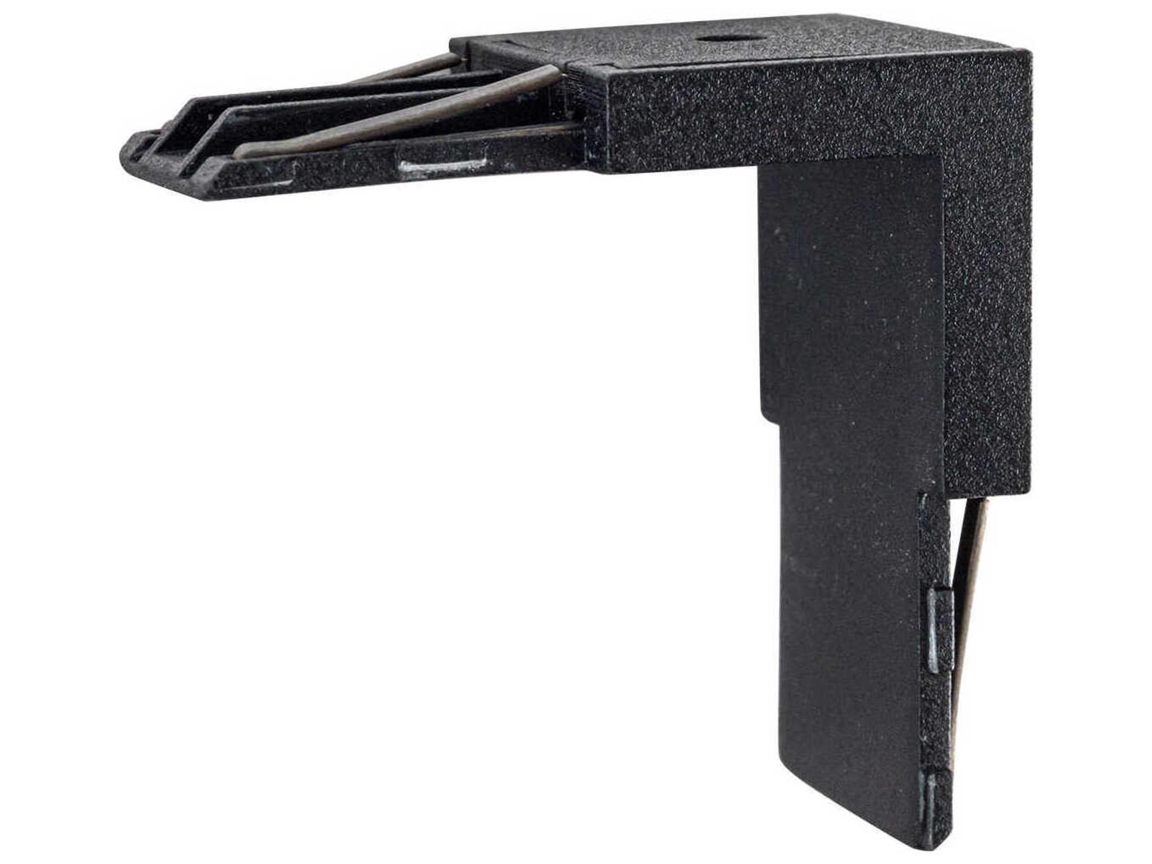 Trilo Track Wall Connector Black Connector
