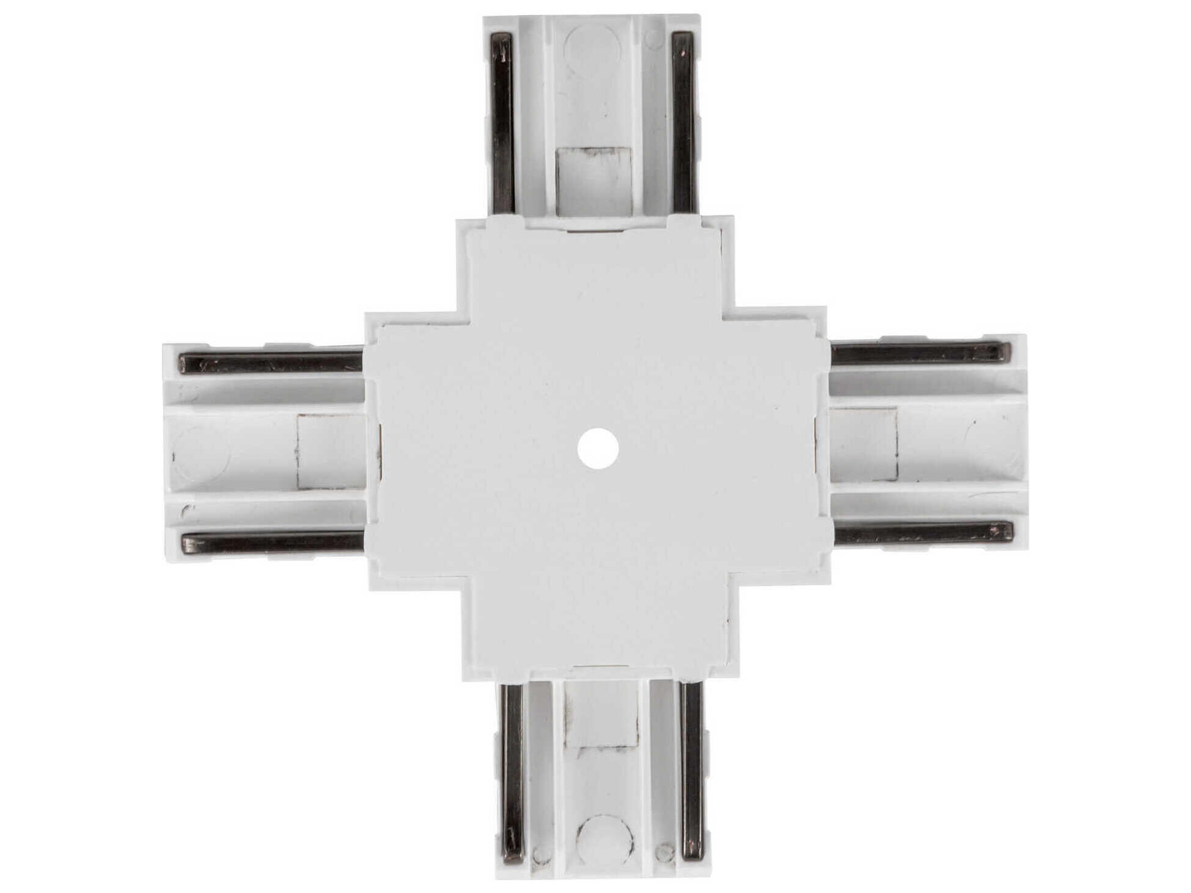 Trilo Track X-Connector White Connector