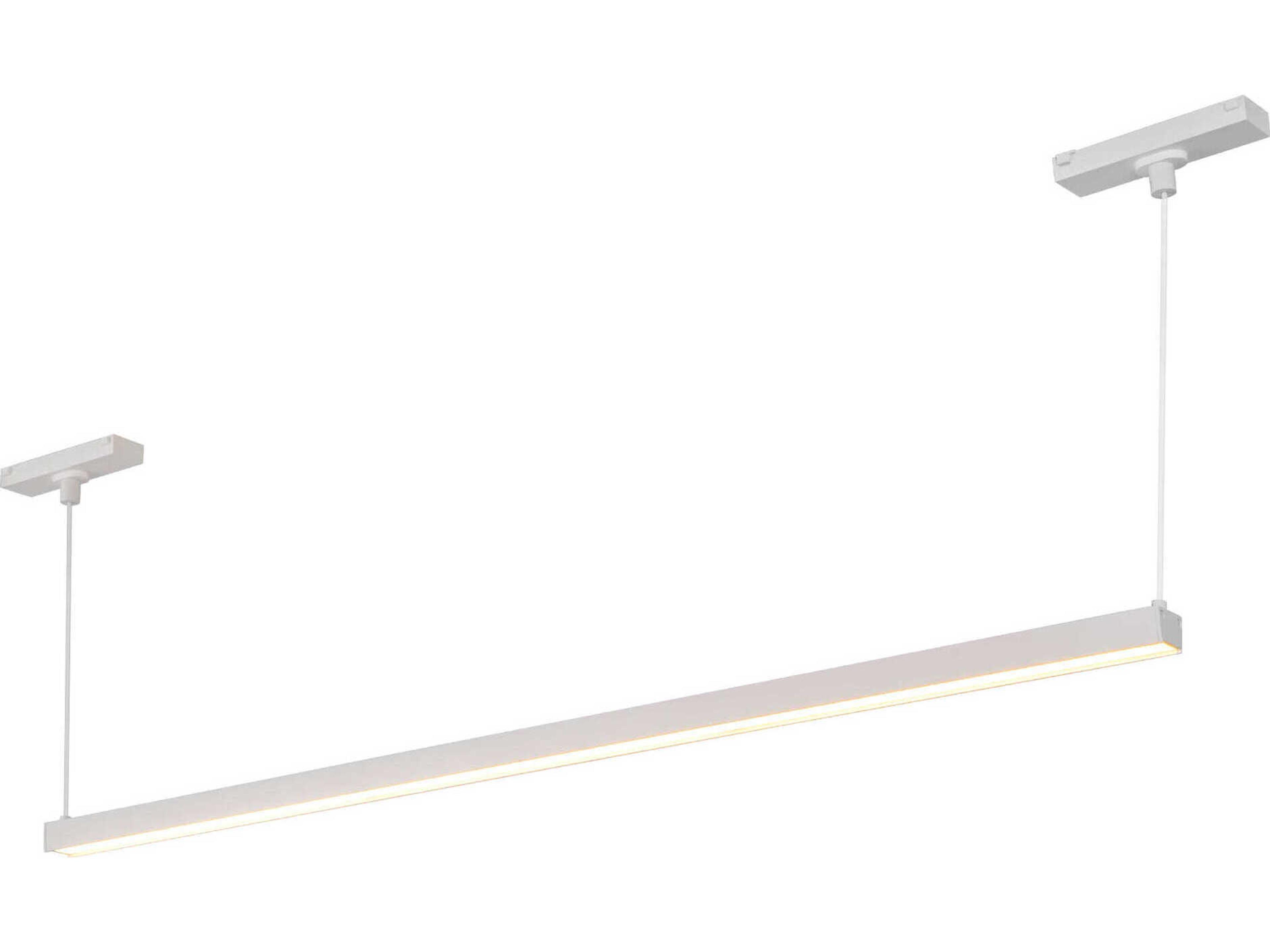Mira White Trilo Track Linear Pendant