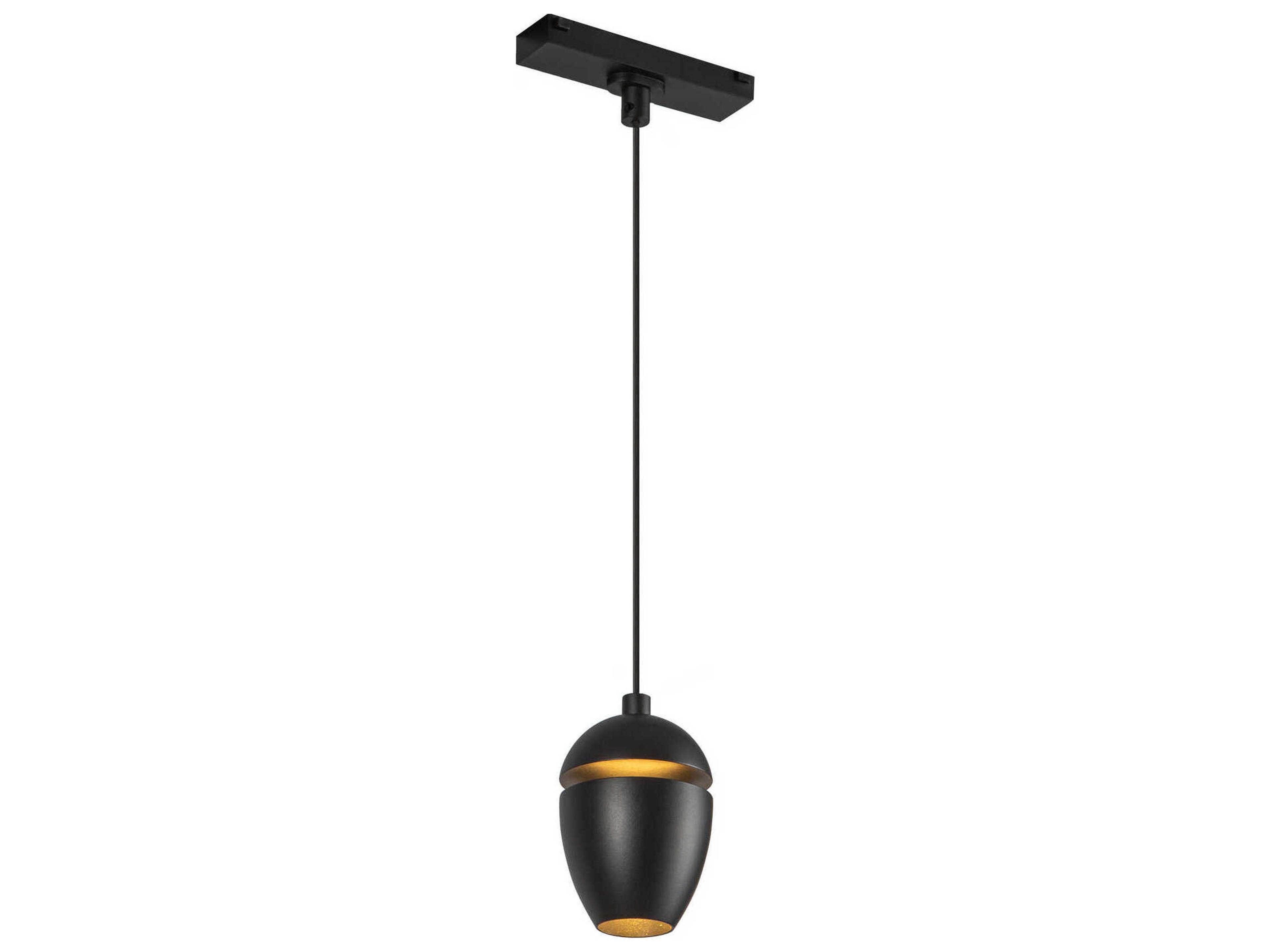 Eloa Black Trilo Track Pendant