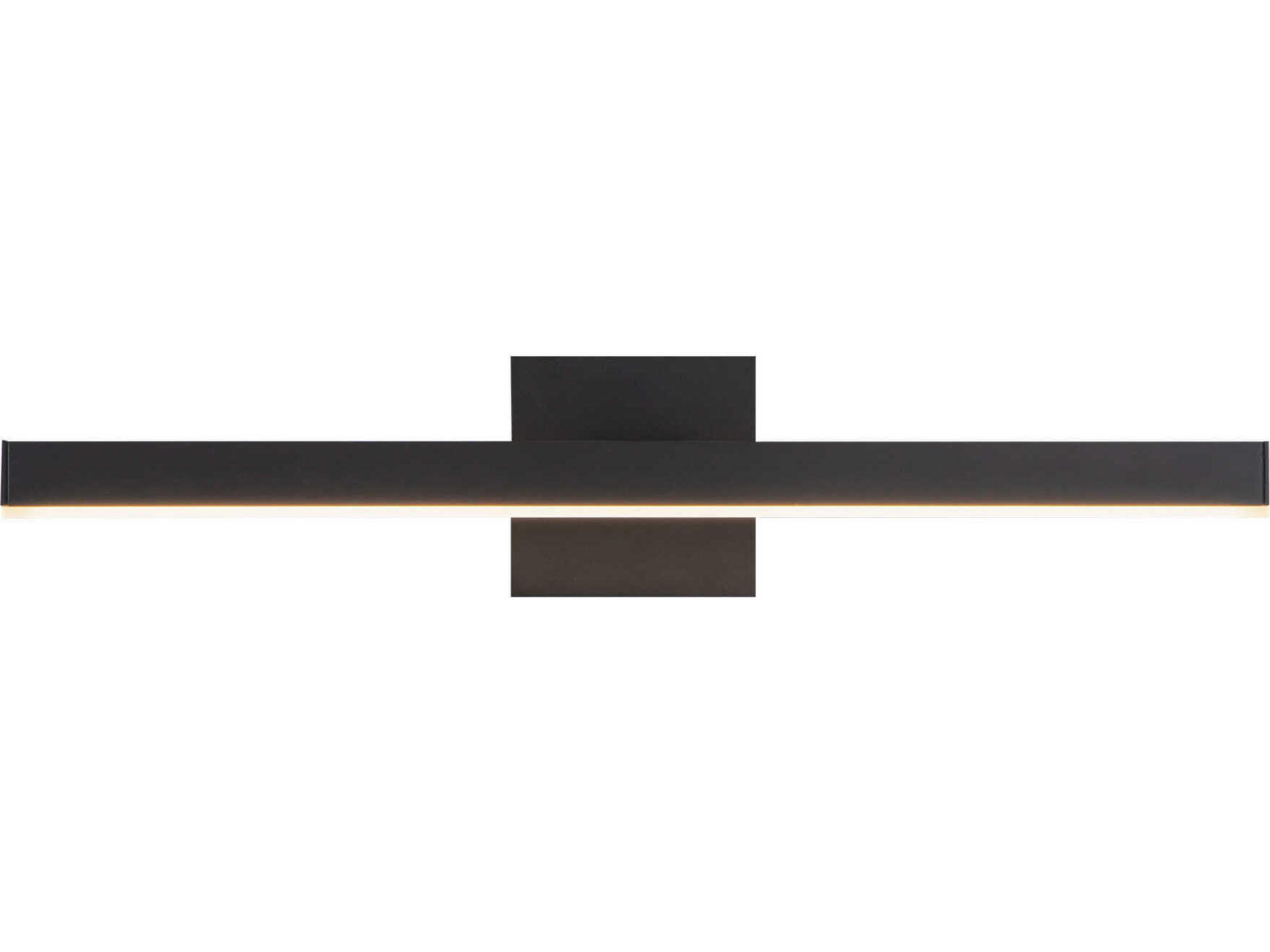 Vega Black Vanity Light