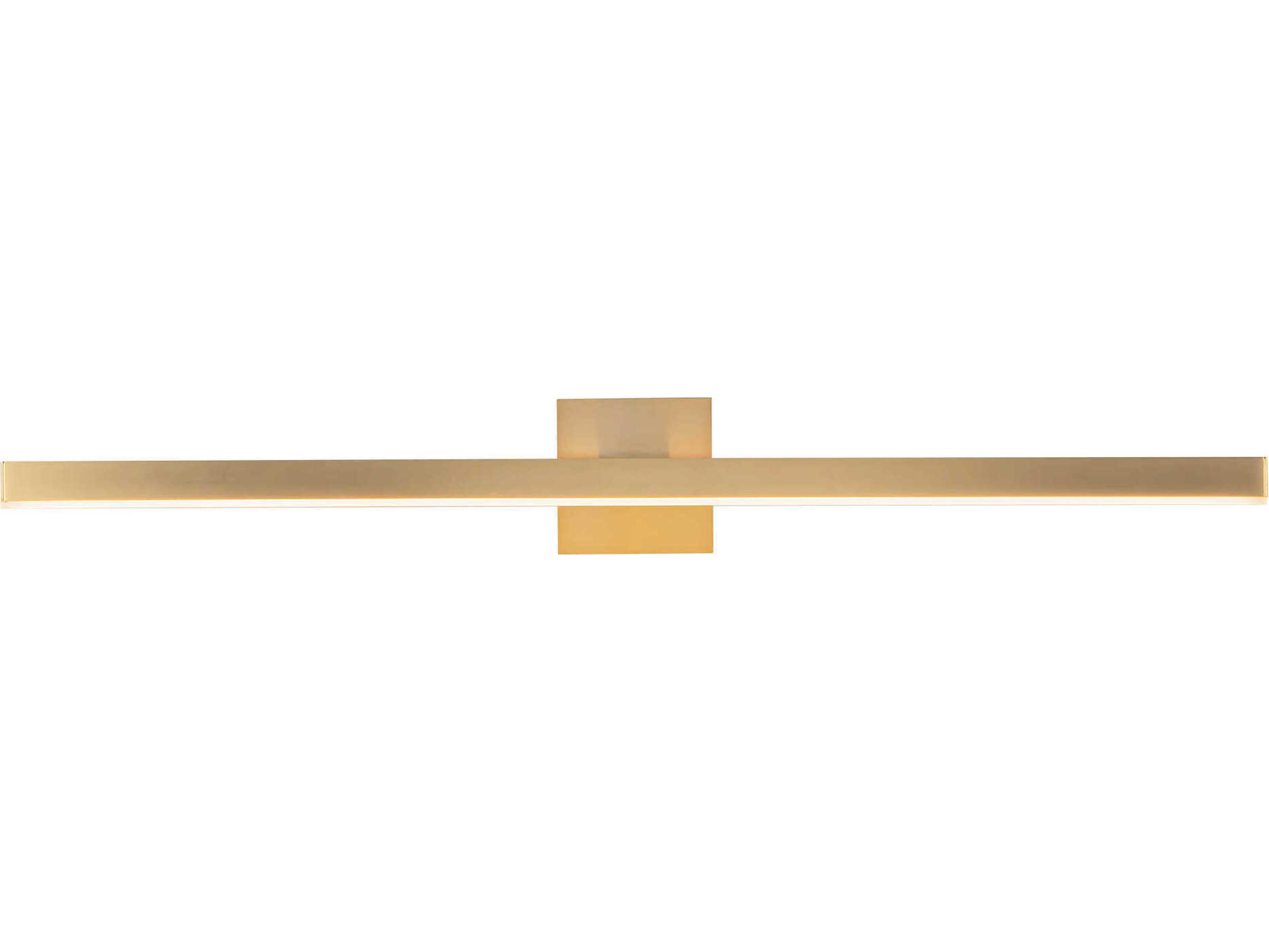 Vega Brushed Gold Vanity Light