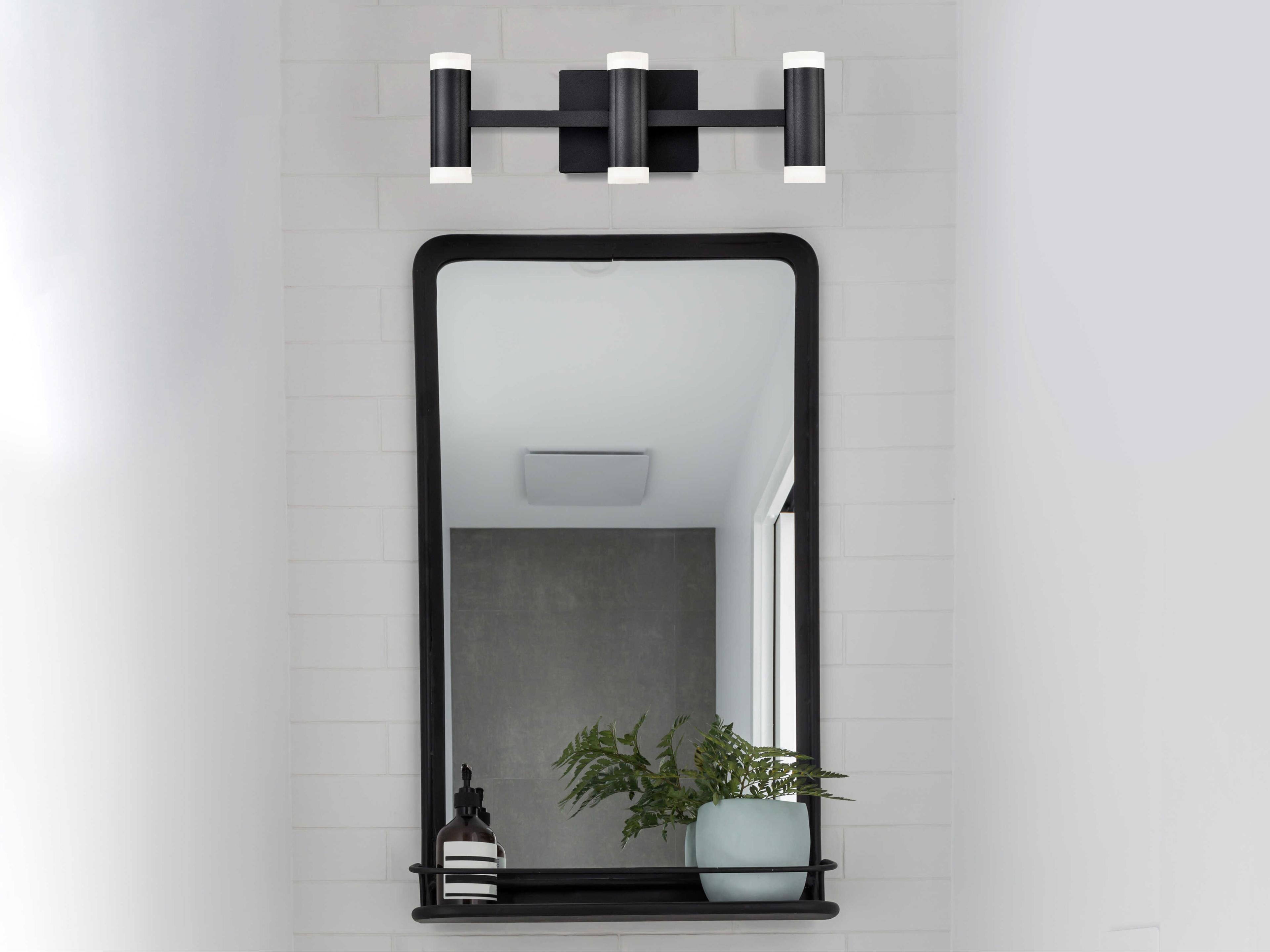 Kuzco Lighting Brazen Black Vanity Light