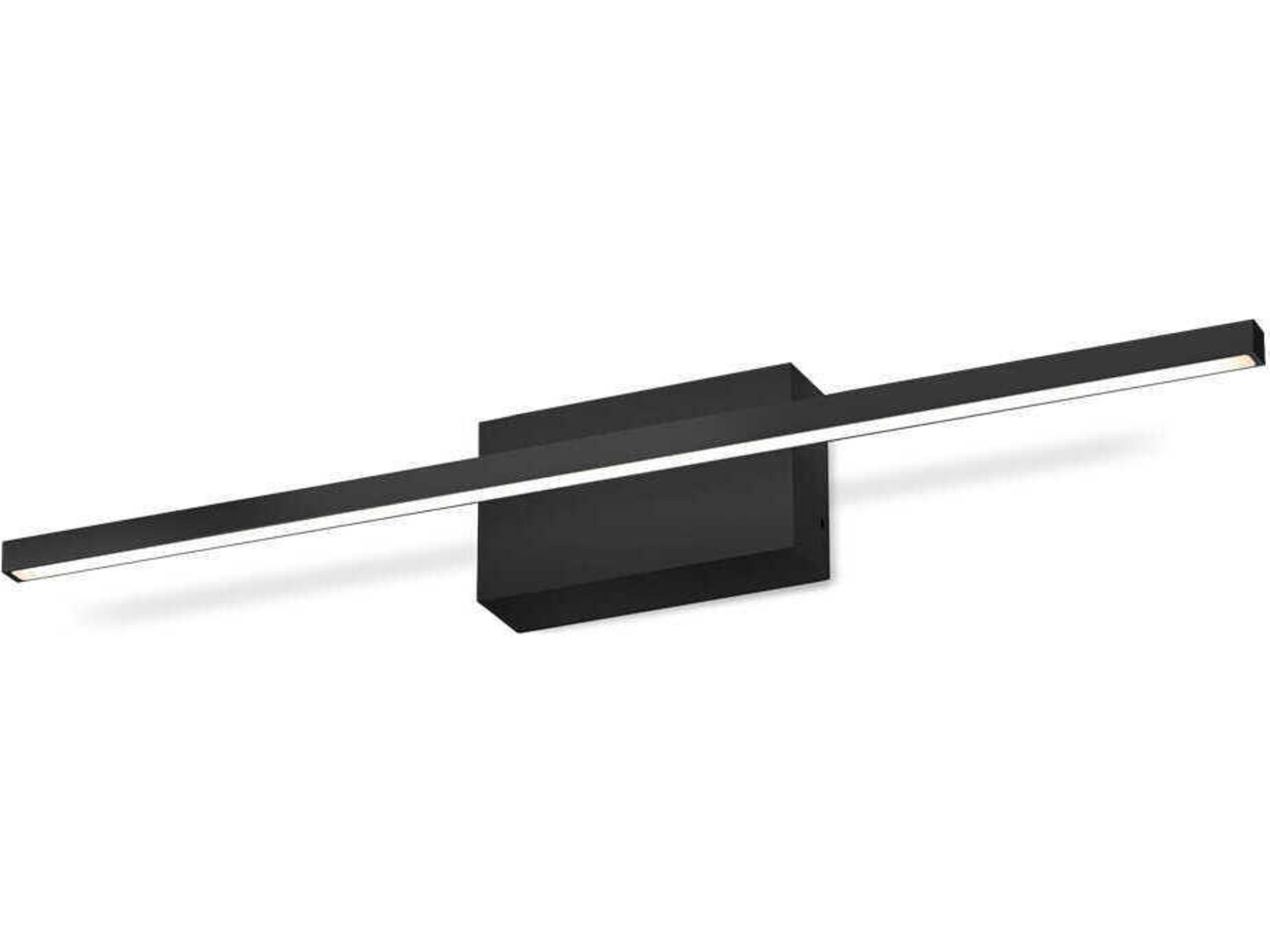 Vega Minor Black Vanity Light