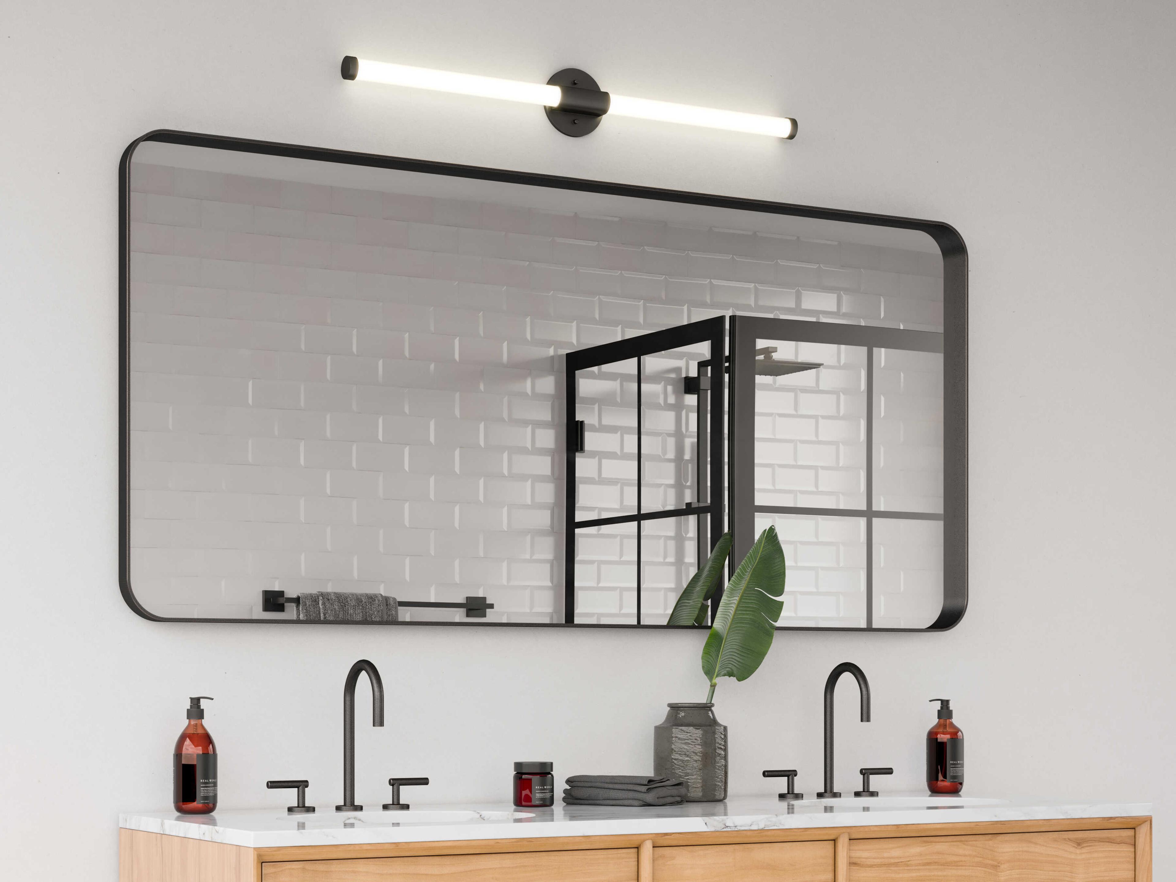 Kuzco Lighting Akari Black Vanity Light