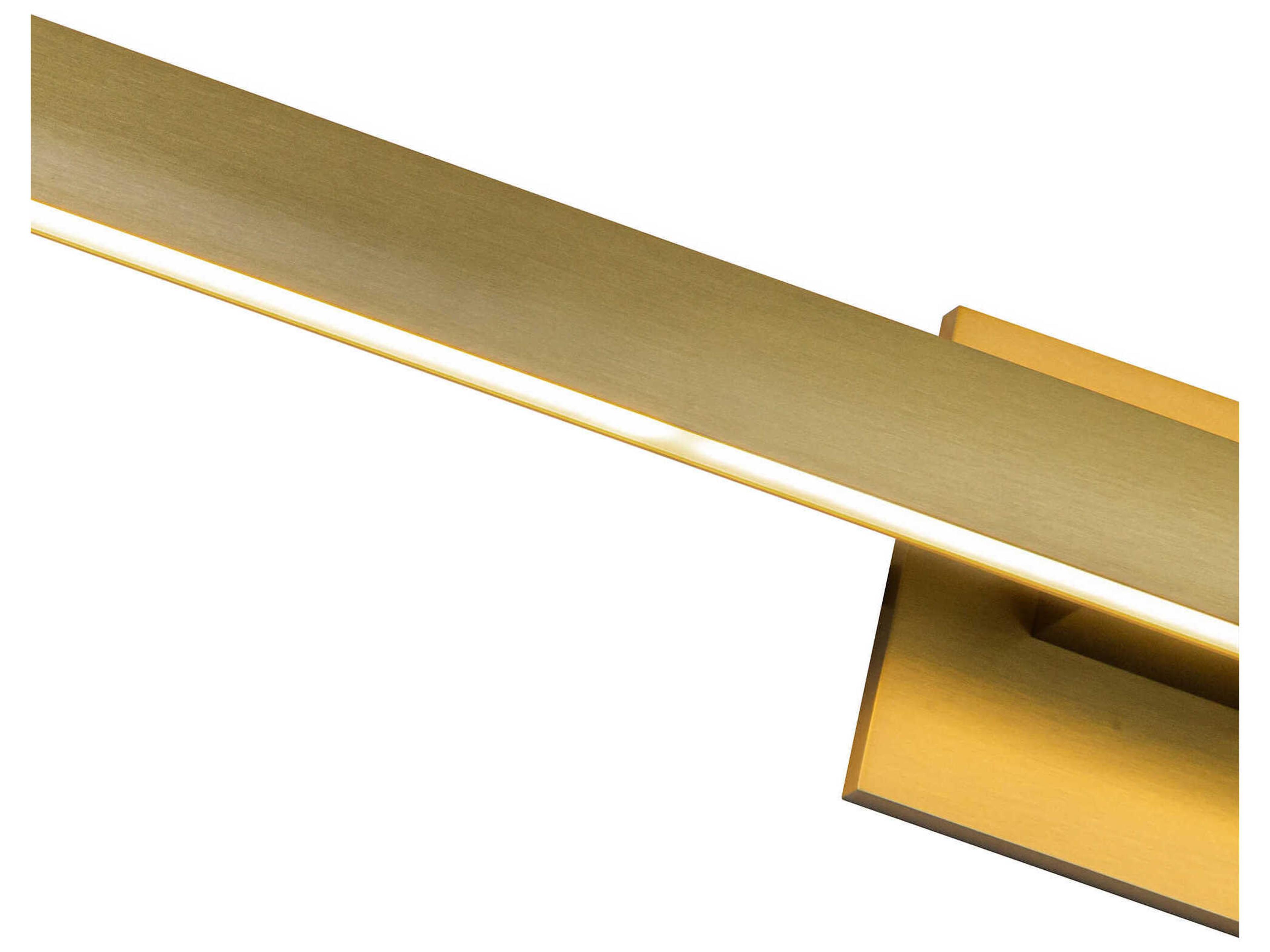 Kuzco Lighting Vera Brushed Gold Vanity Light