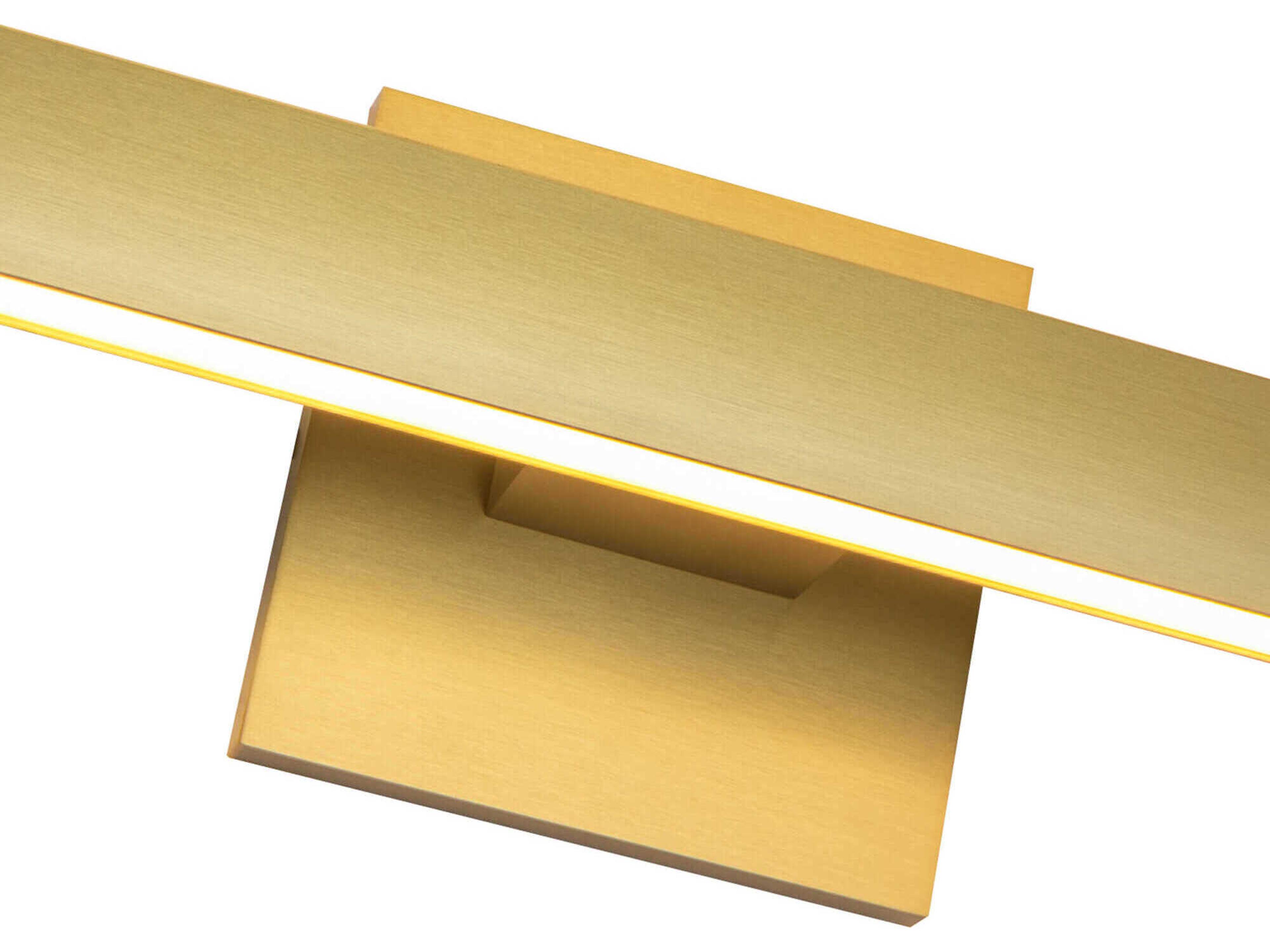 Kuzco Lighting Vera Brushed Gold Vanity Light