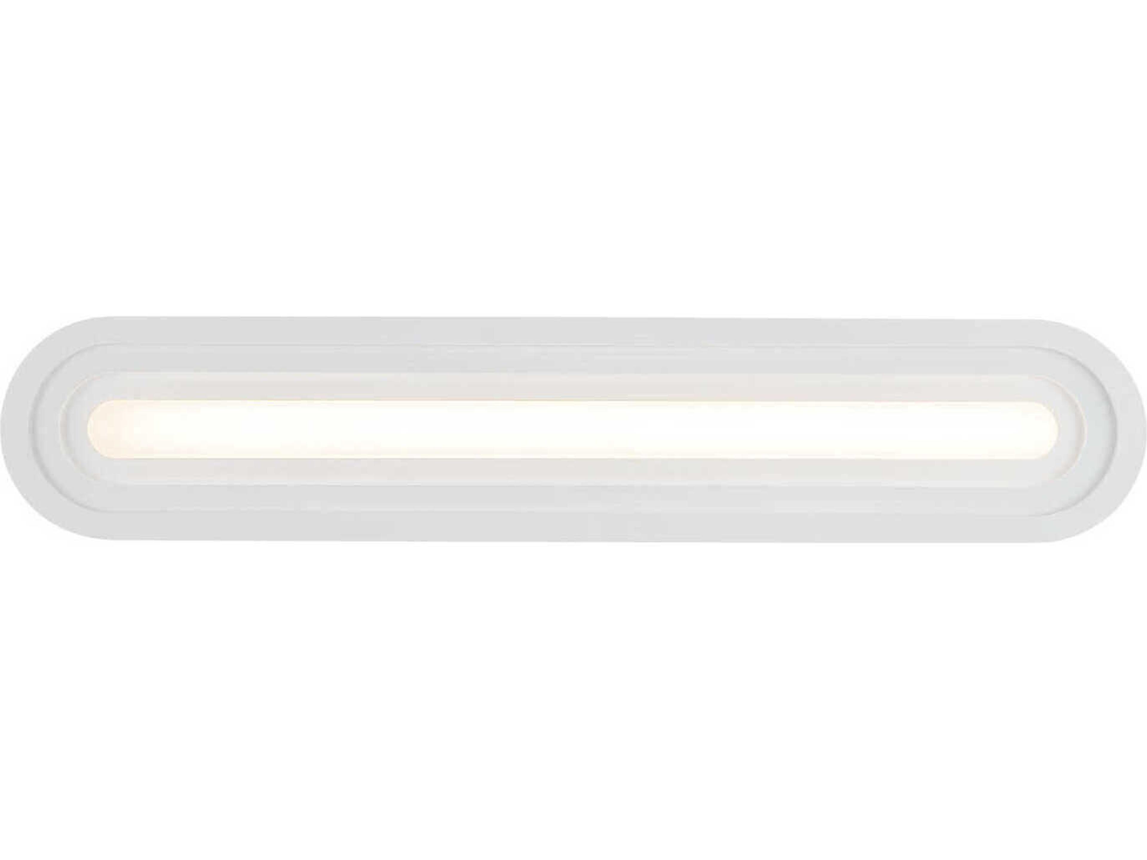 Arco White Vanity Light