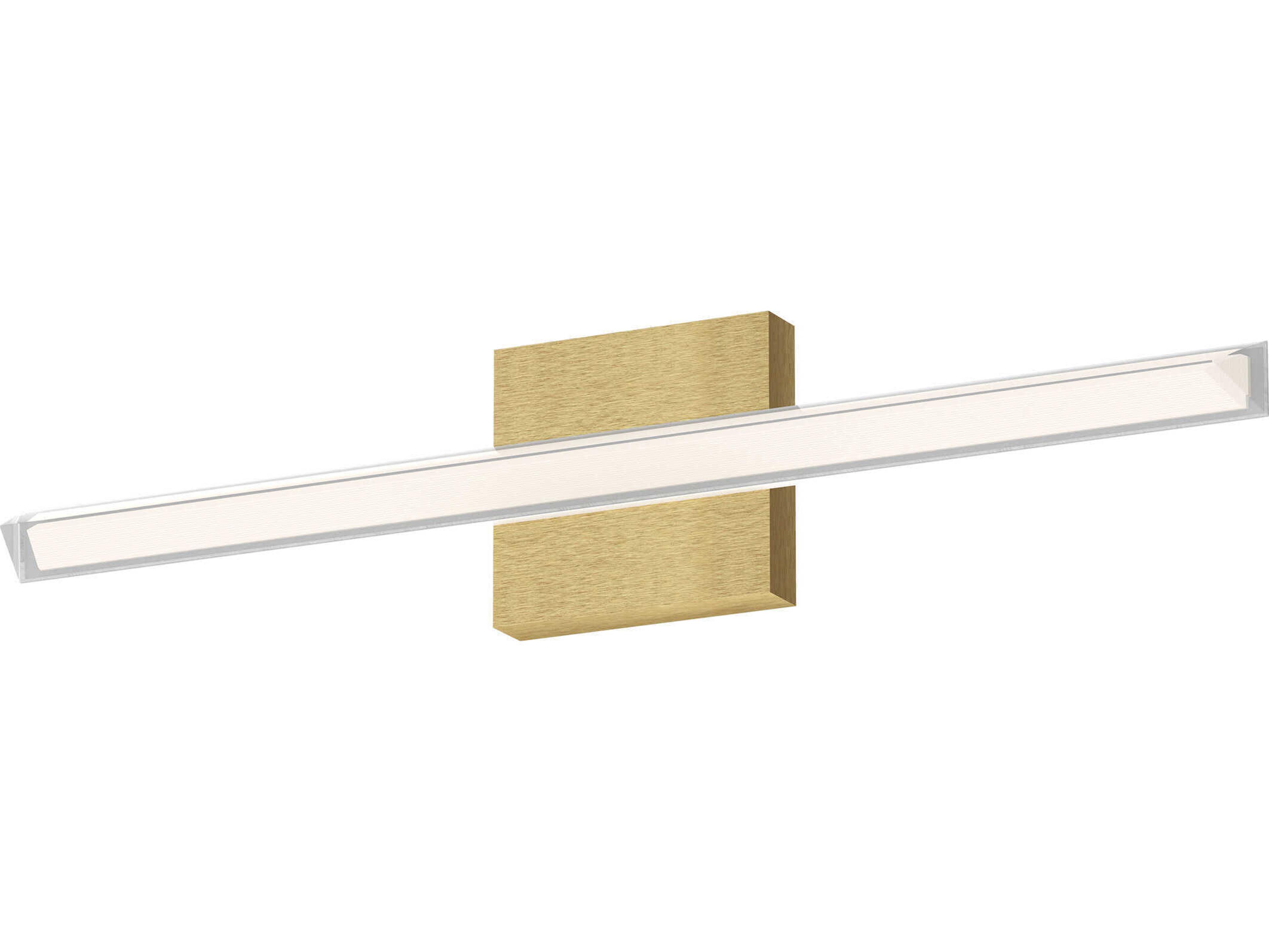 Saphir Brushed Gold Vanity Light