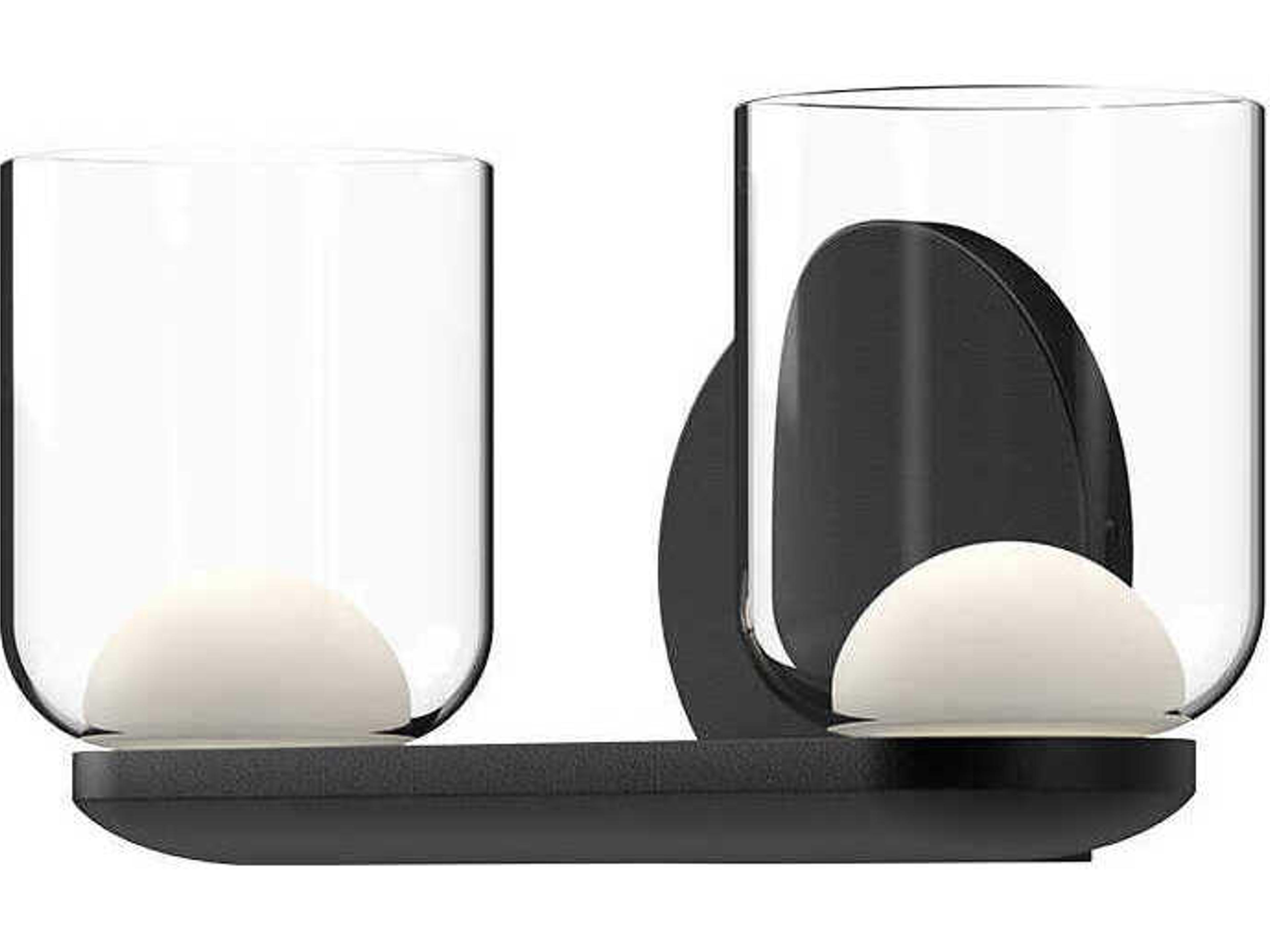 Cedar Black Vanity Light