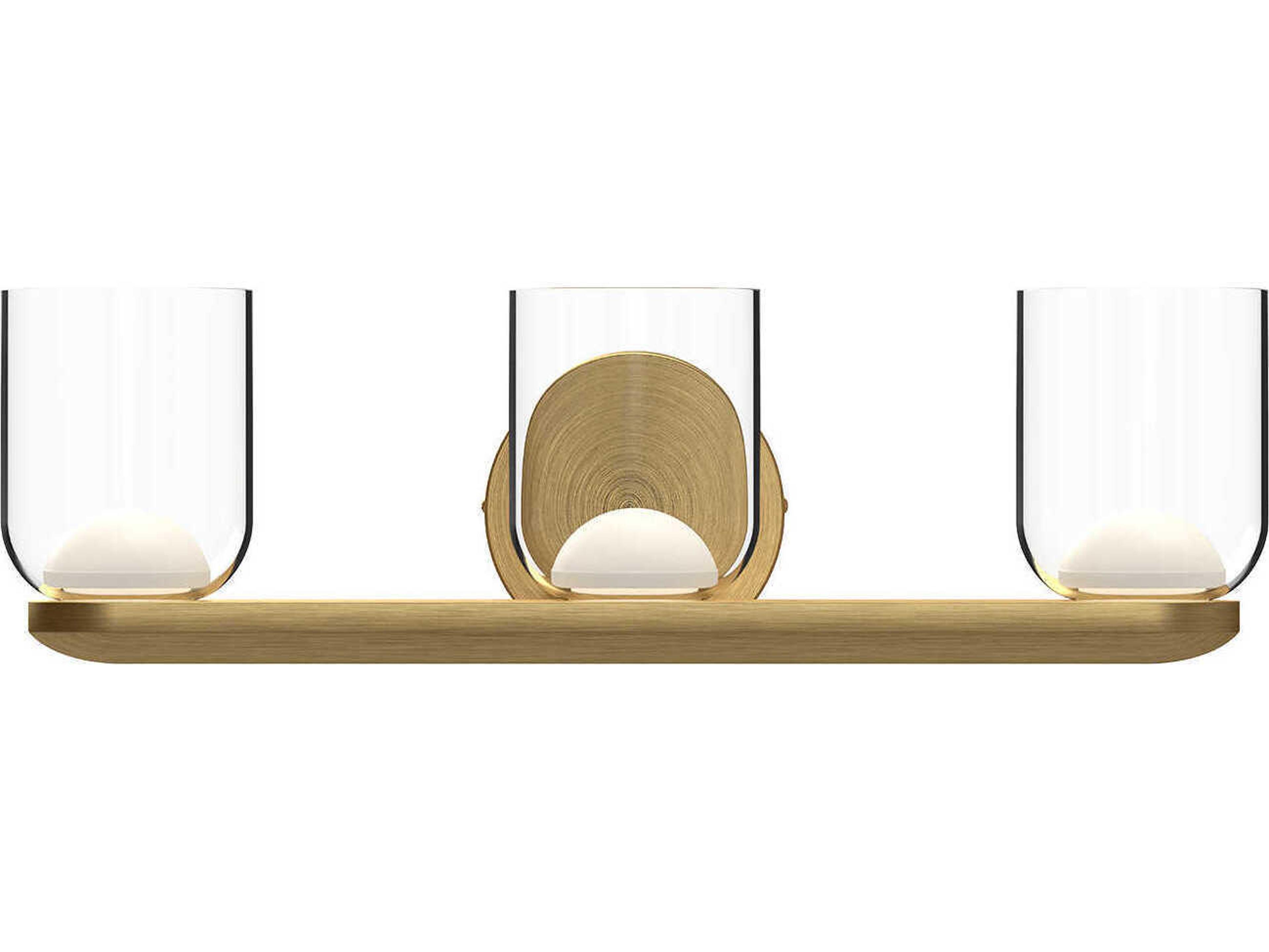 Kuzco Lighting Cedar Brushed Gold Vanity Light