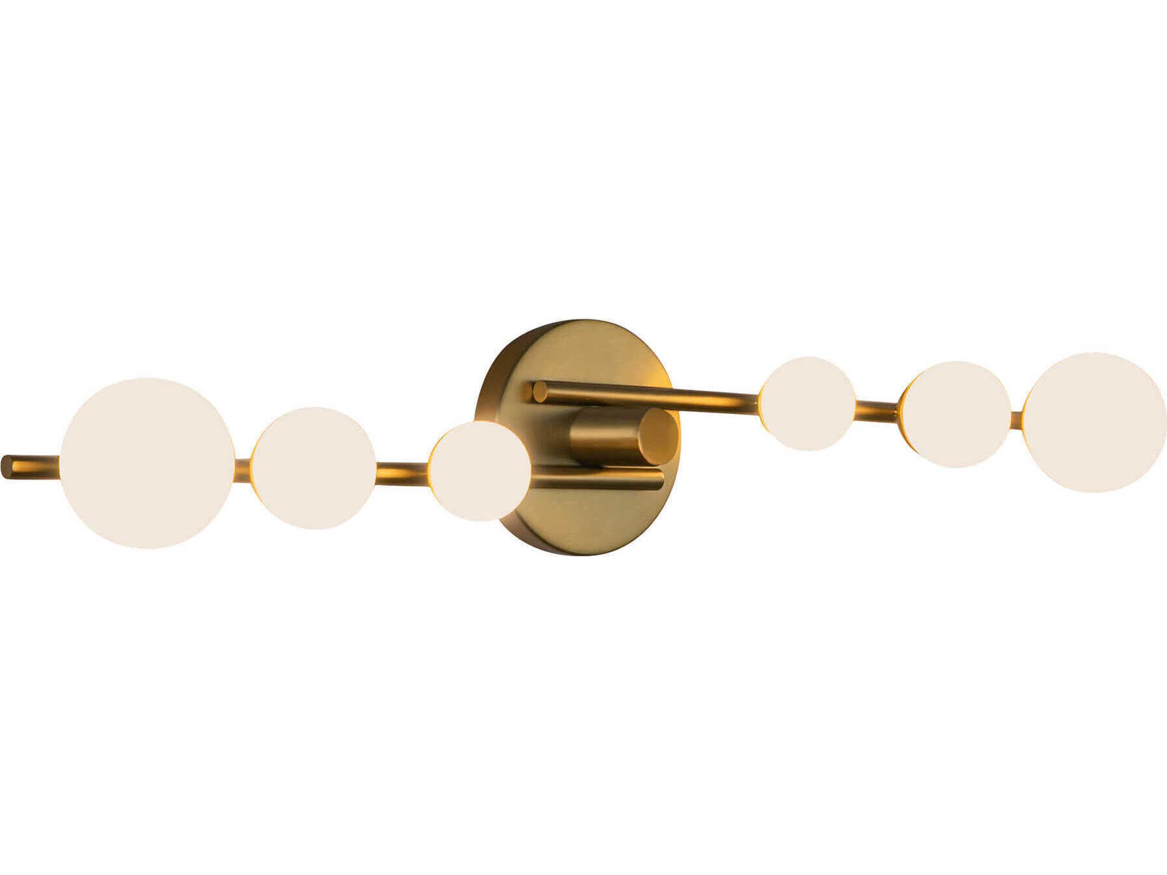 Kuzco Lighting Juniper Brushed Gold Wall Sconce