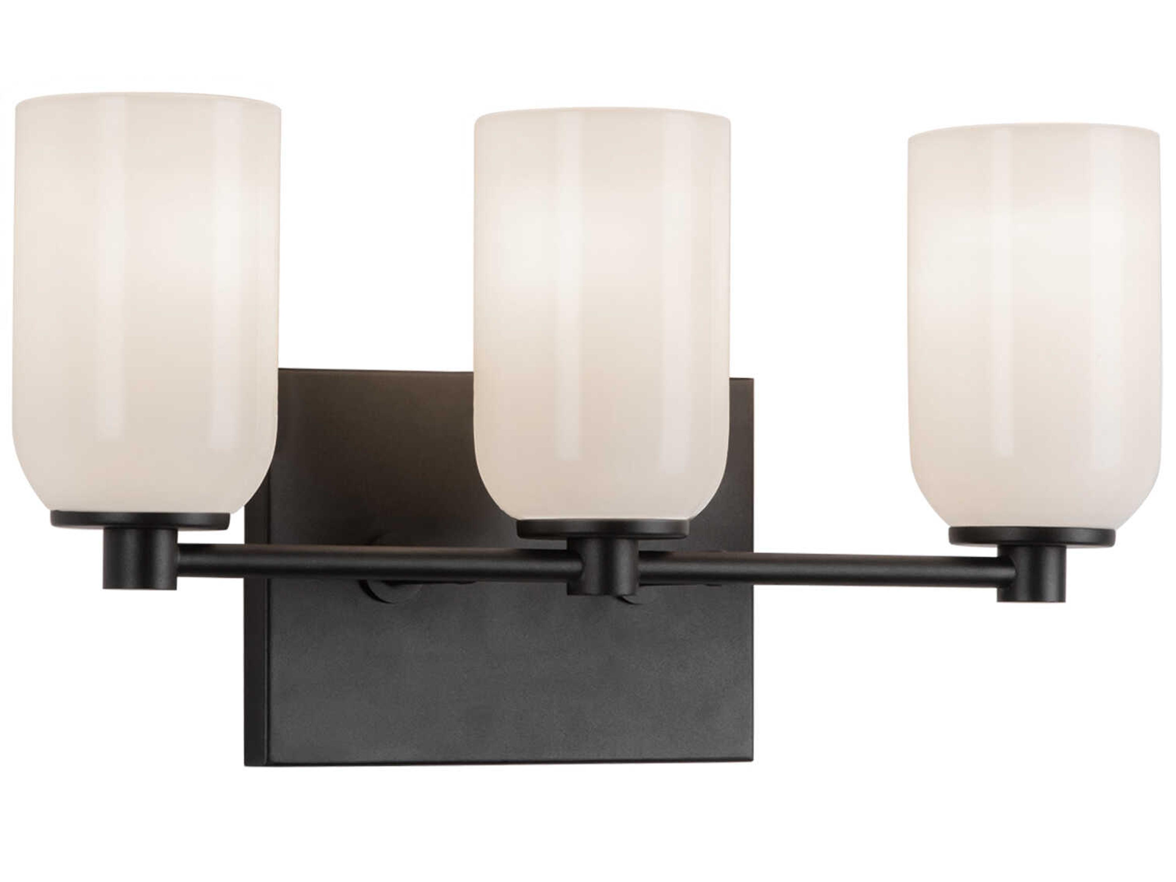 Kuzco Lighting Nola 3-Light Black Vanity Light