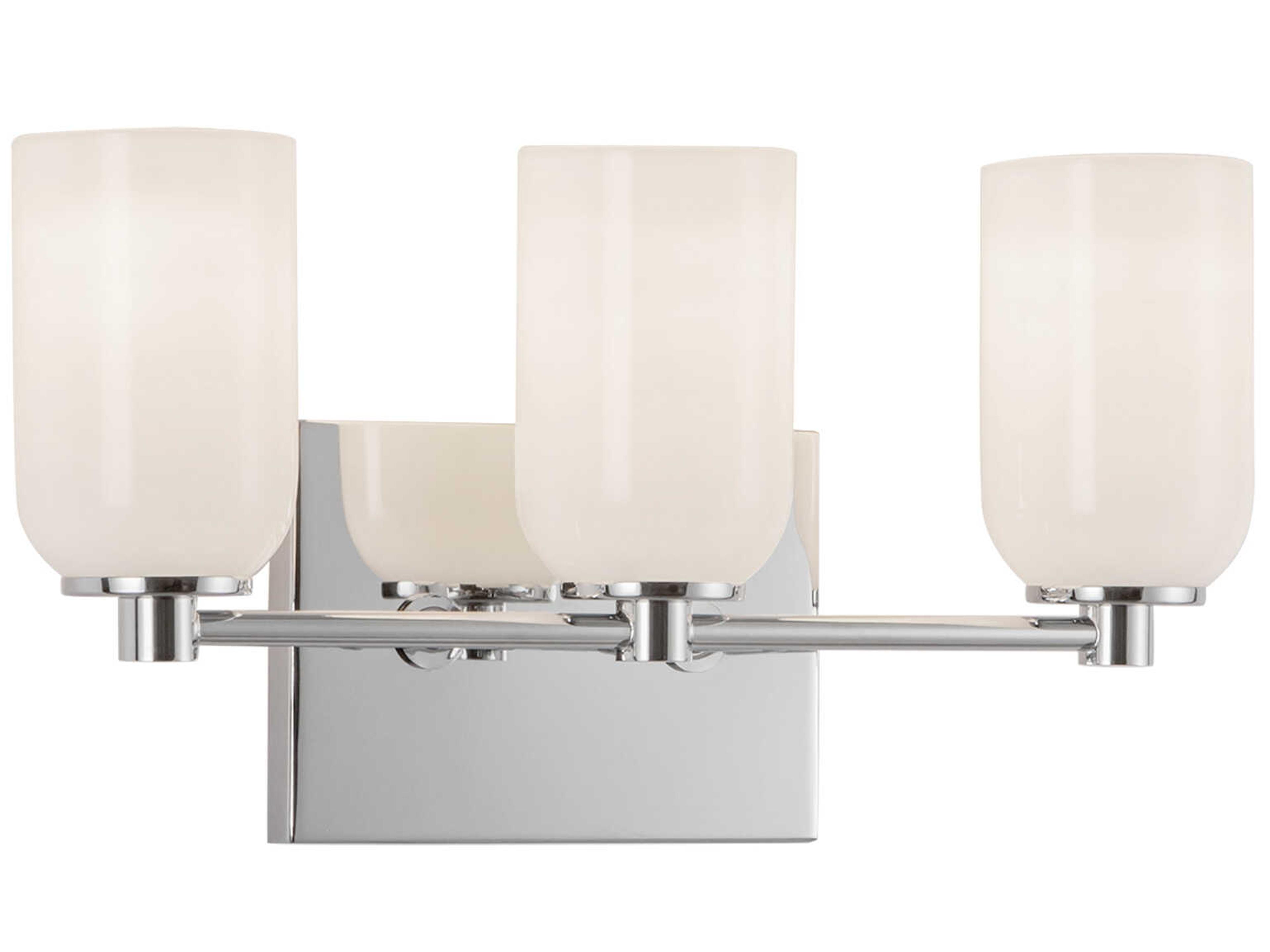 Kuzco Lighting Nola 3-Light Chrome Vanity Light