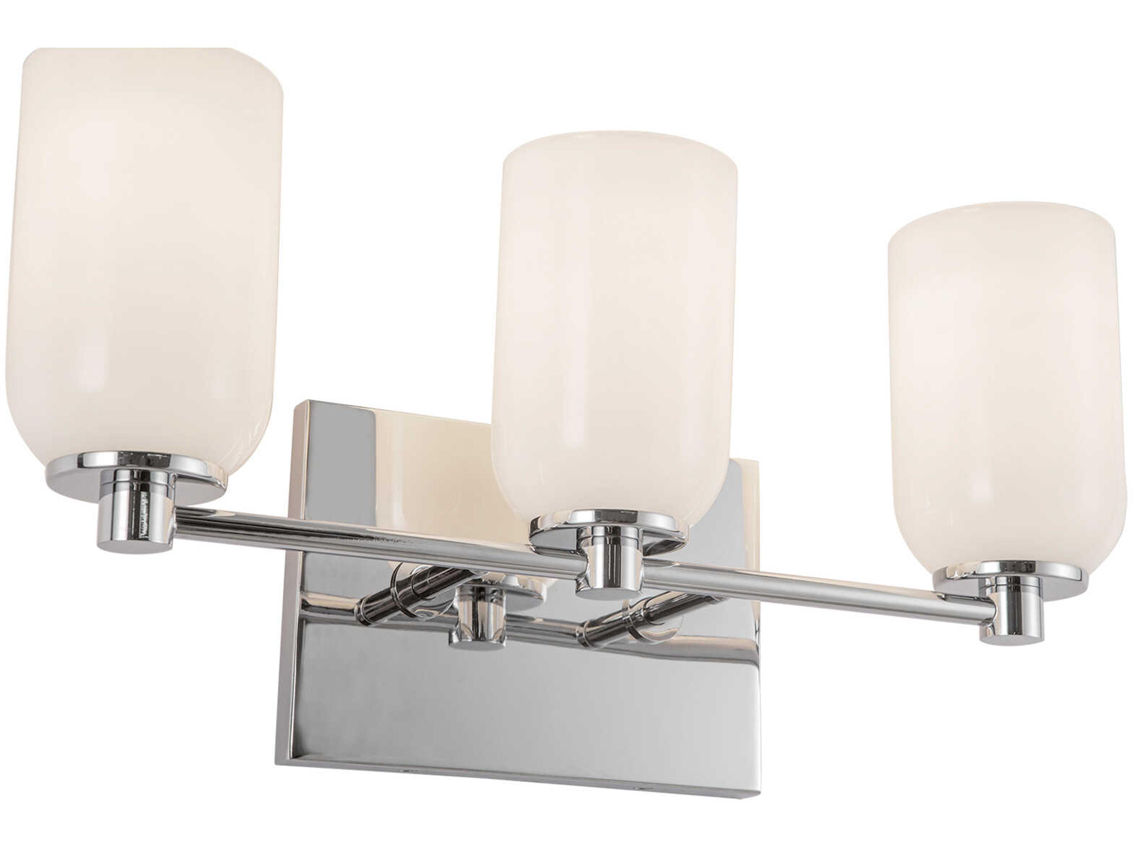Kuzco Lighting Nola 3-Light Chrome Vanity Light