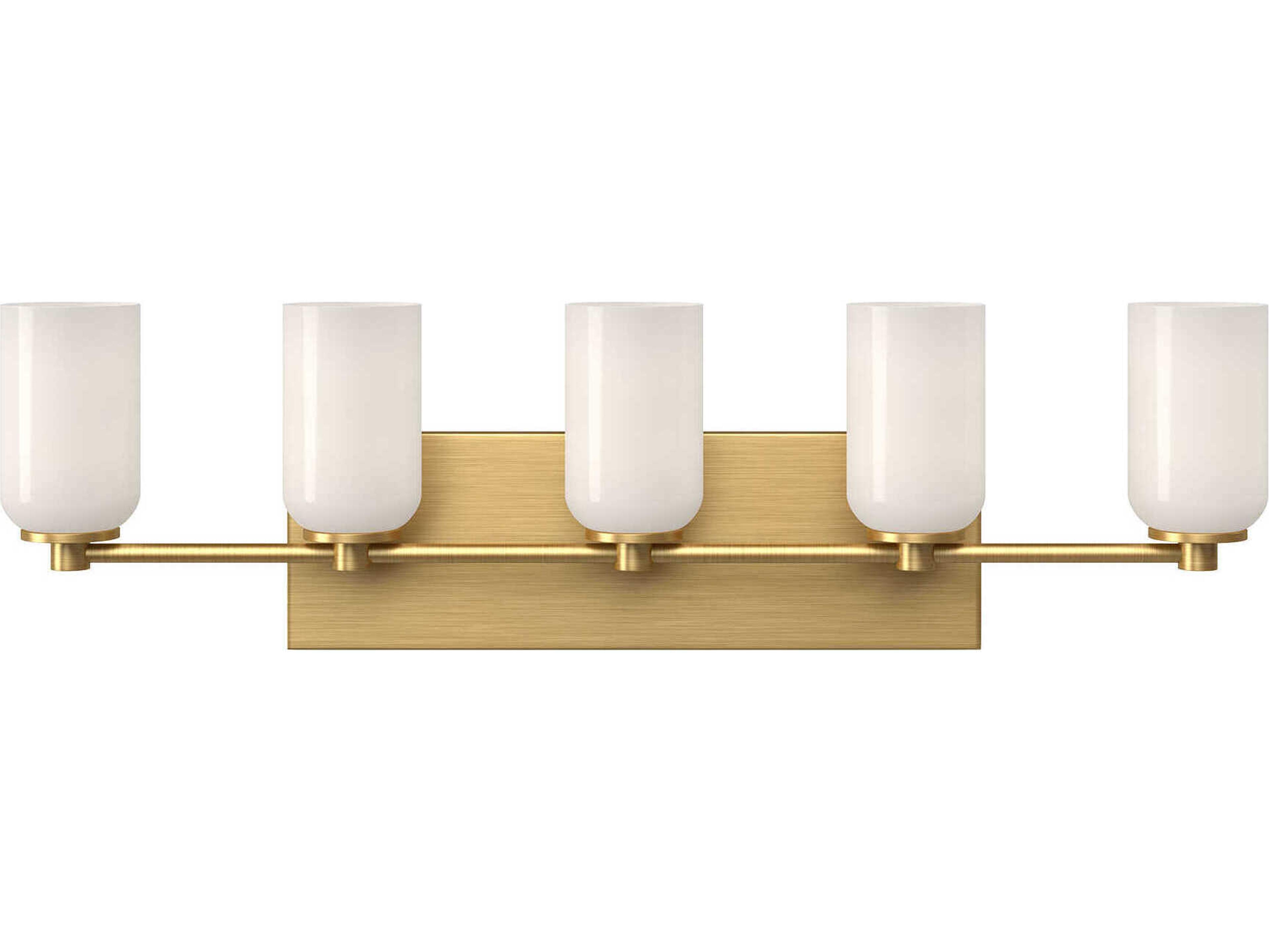 Nola 5-Light Brushed Gold Vanity Light