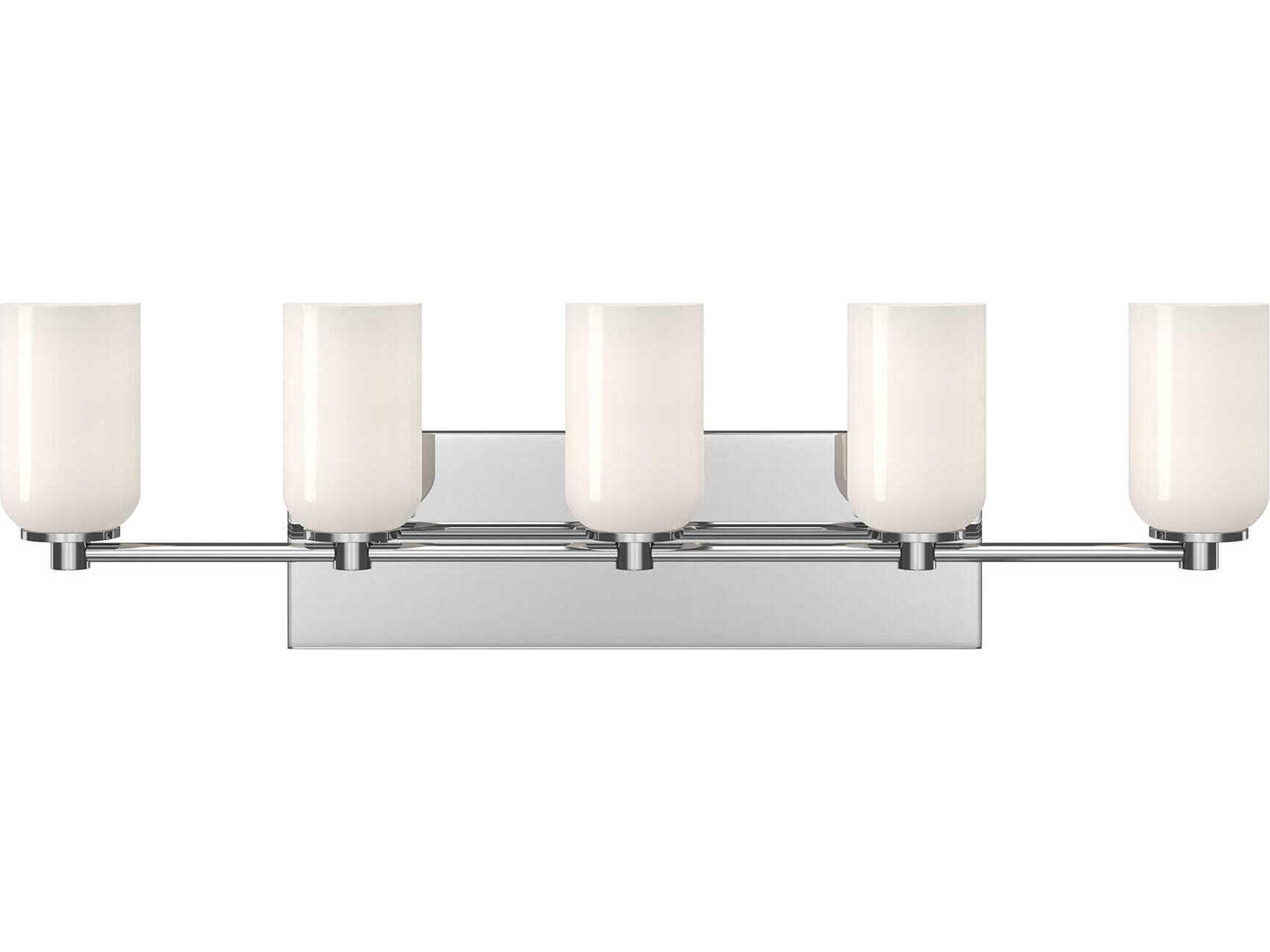 Nola 5-Light Chrome Vanity Light