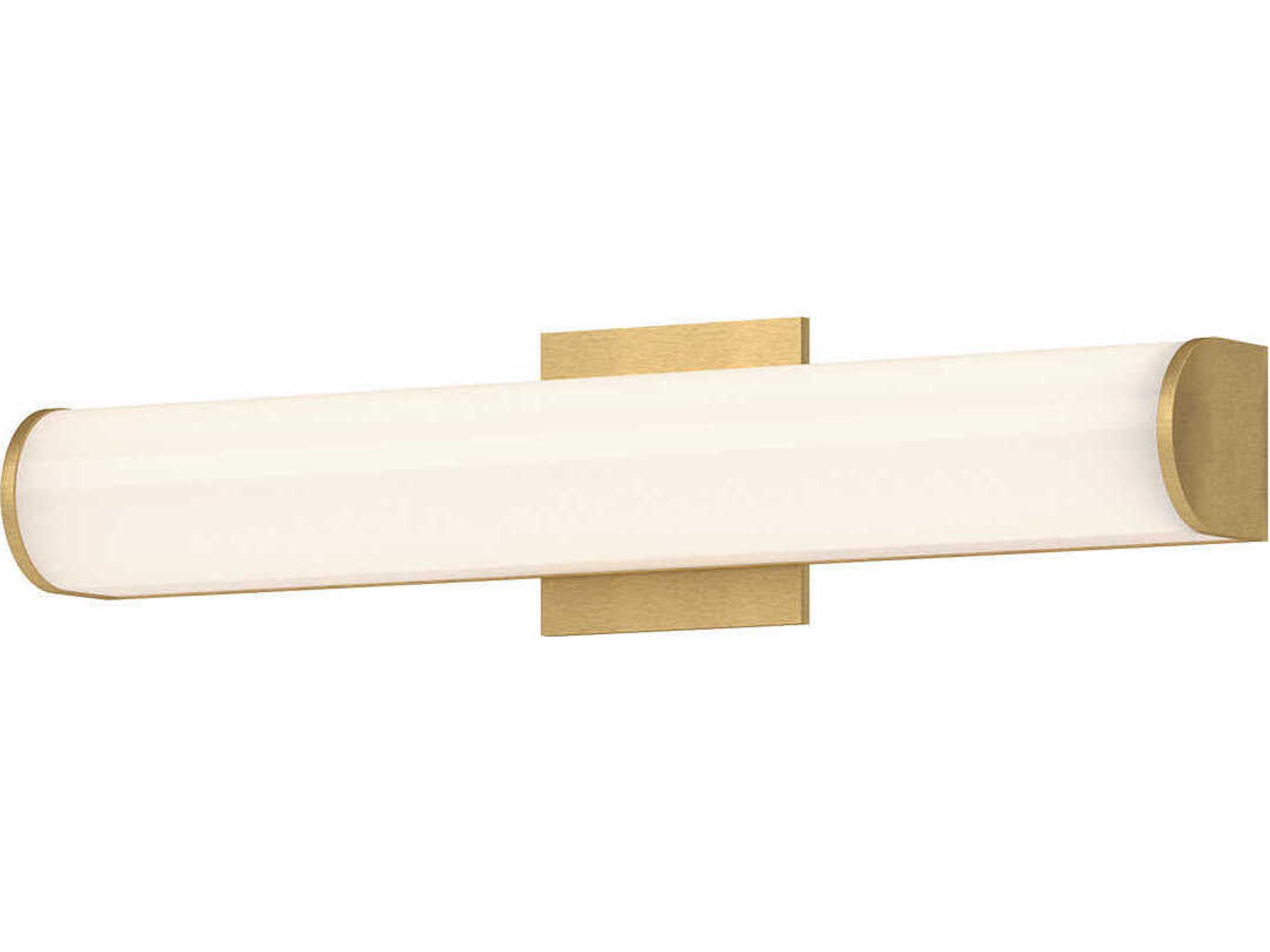 Longitude Brushed Gold Wall Sconce