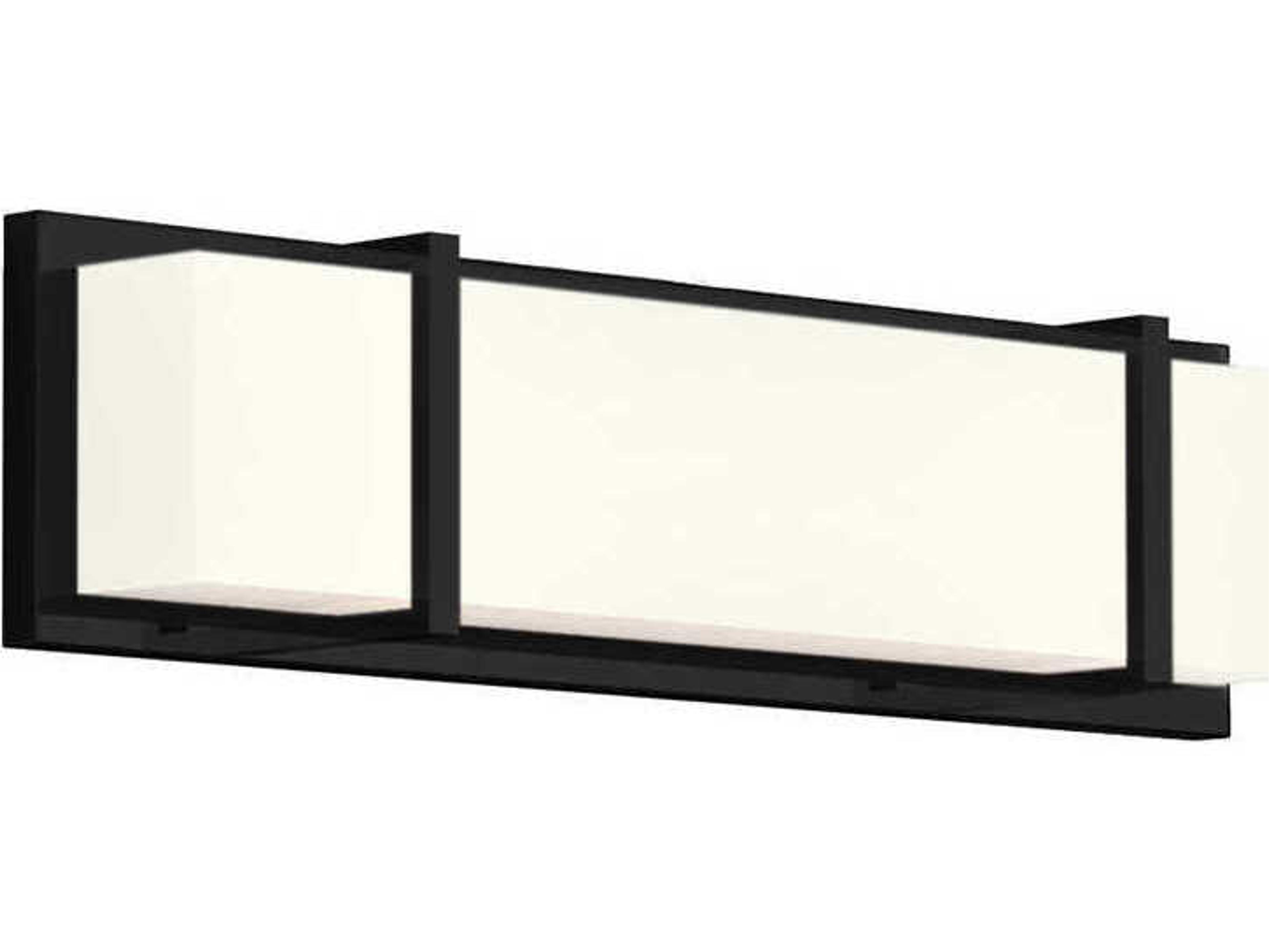 Alberni Black Vanity Light