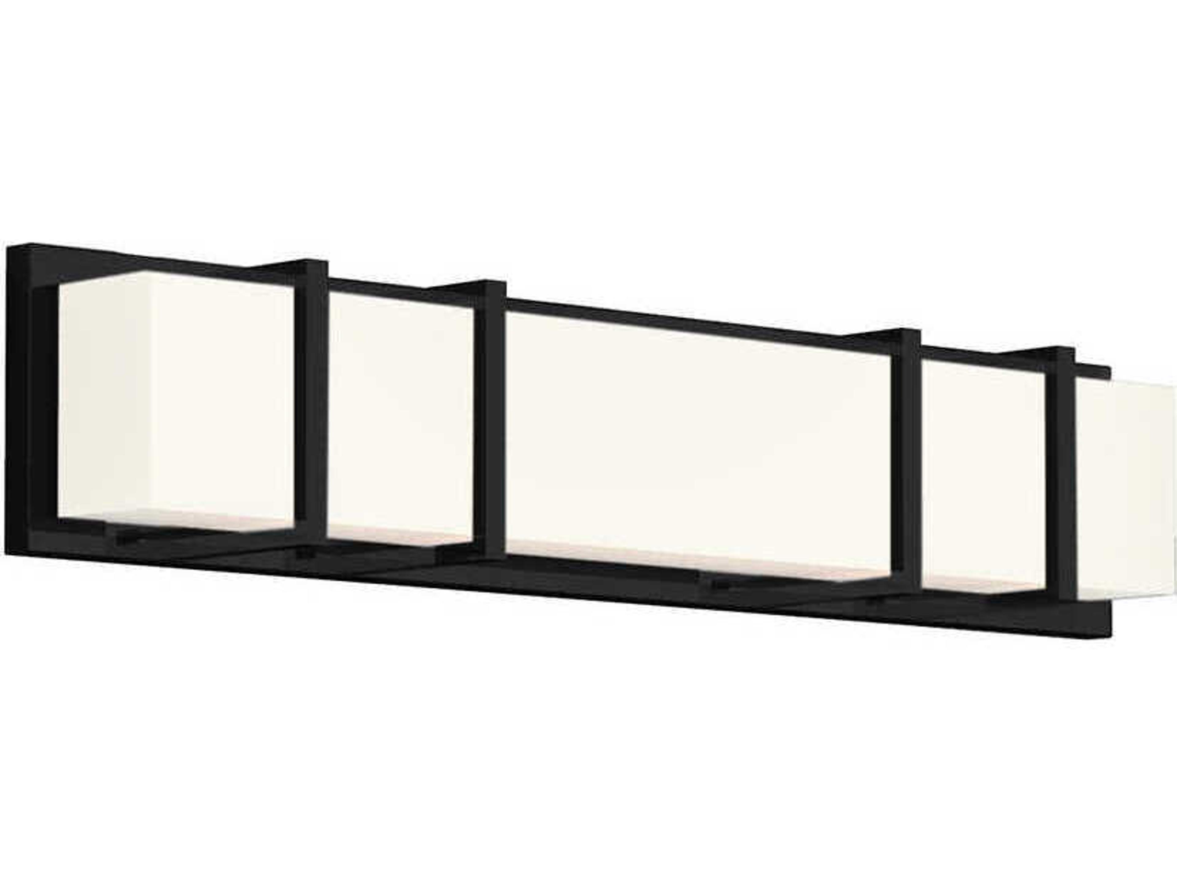Alberni Black Vanity Light
