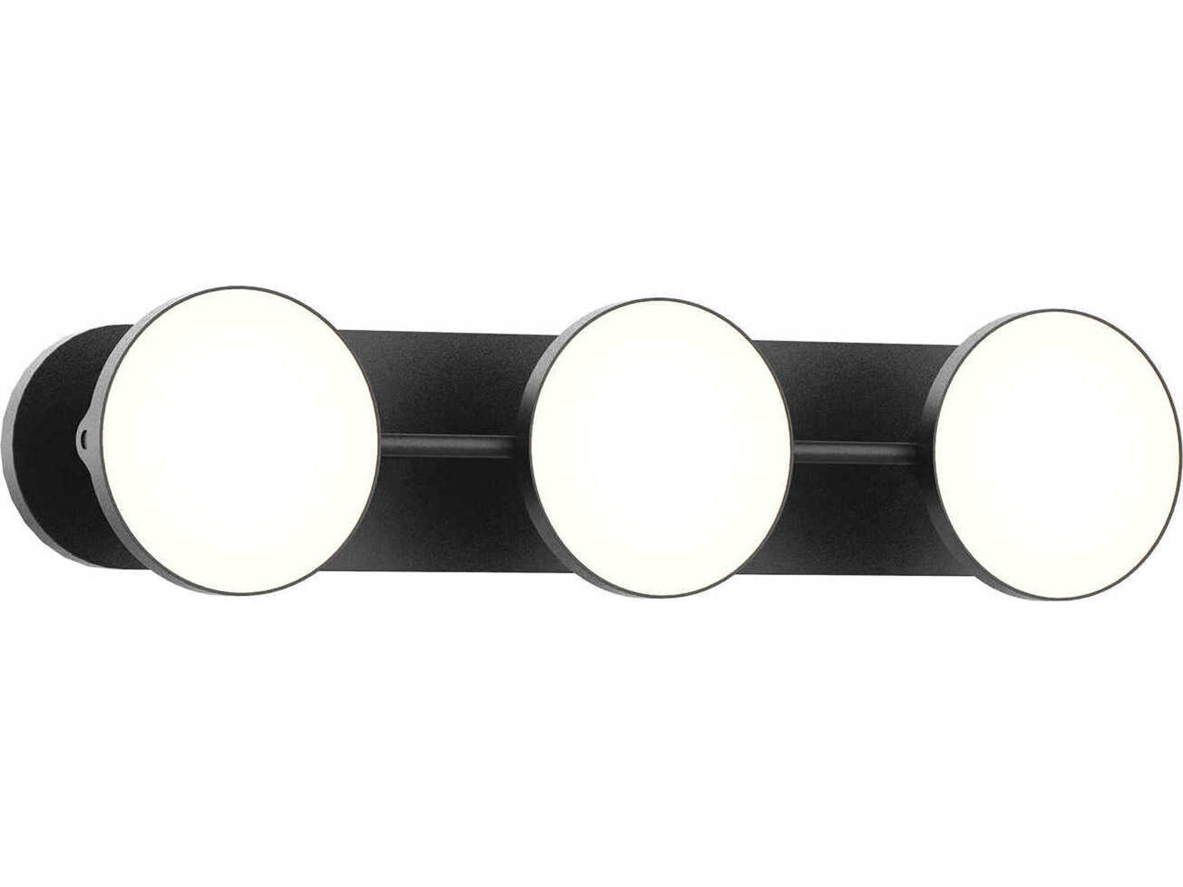 Novel Black Vanity Light