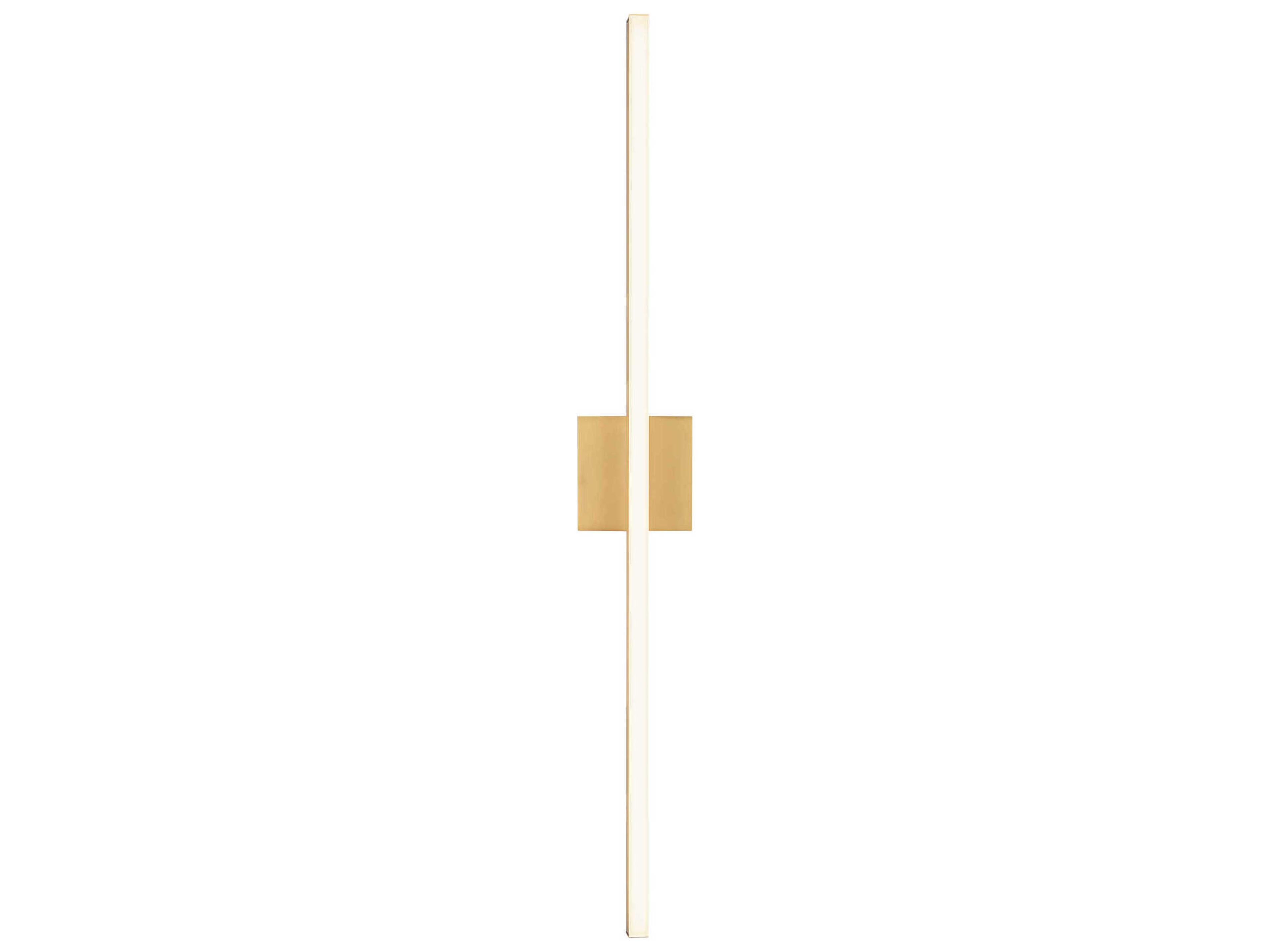 Vega Brushed Gold Wall Sconce