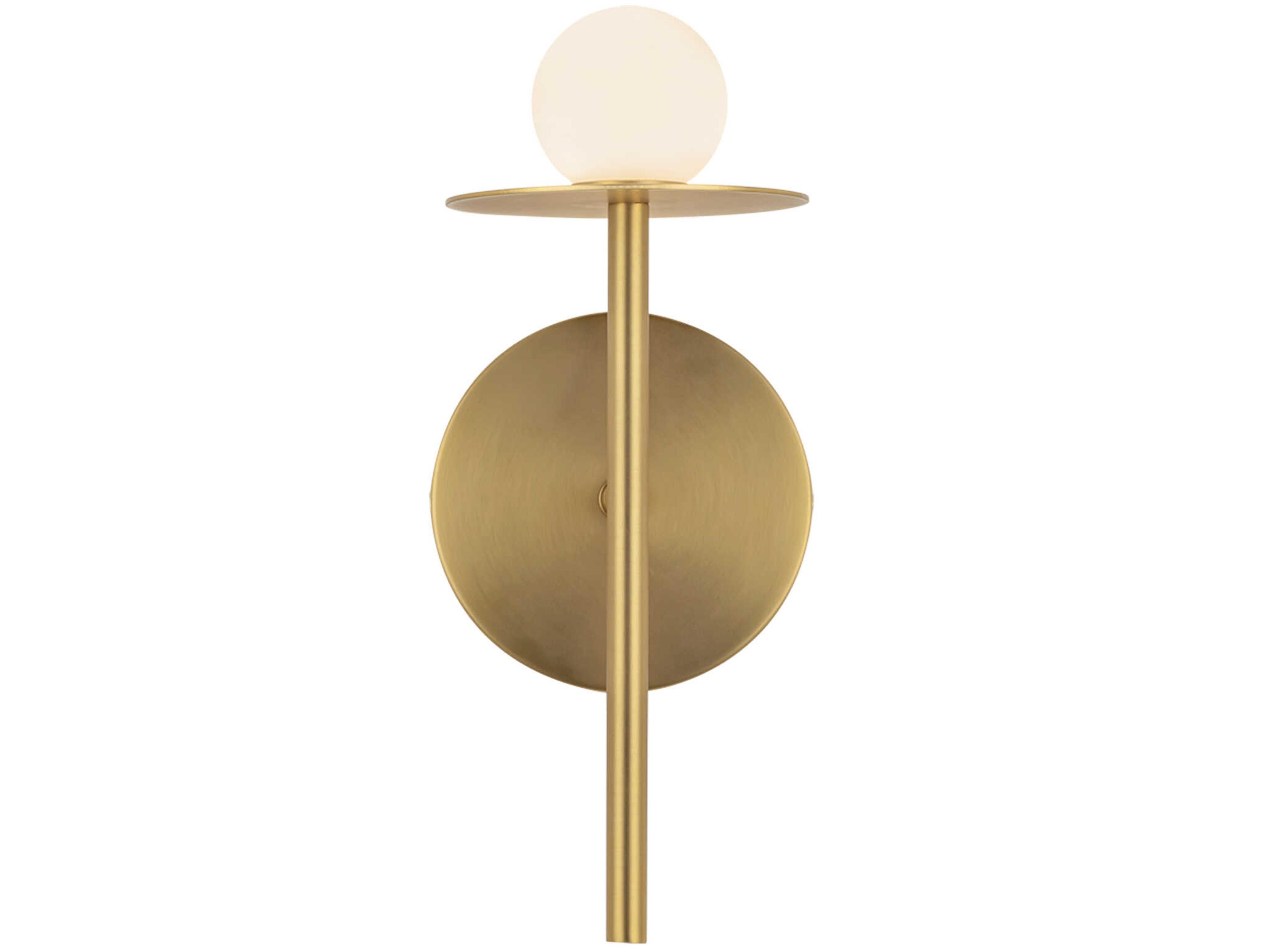 Kuzco Lighting Elixir Brushed Gold Wall Sconce