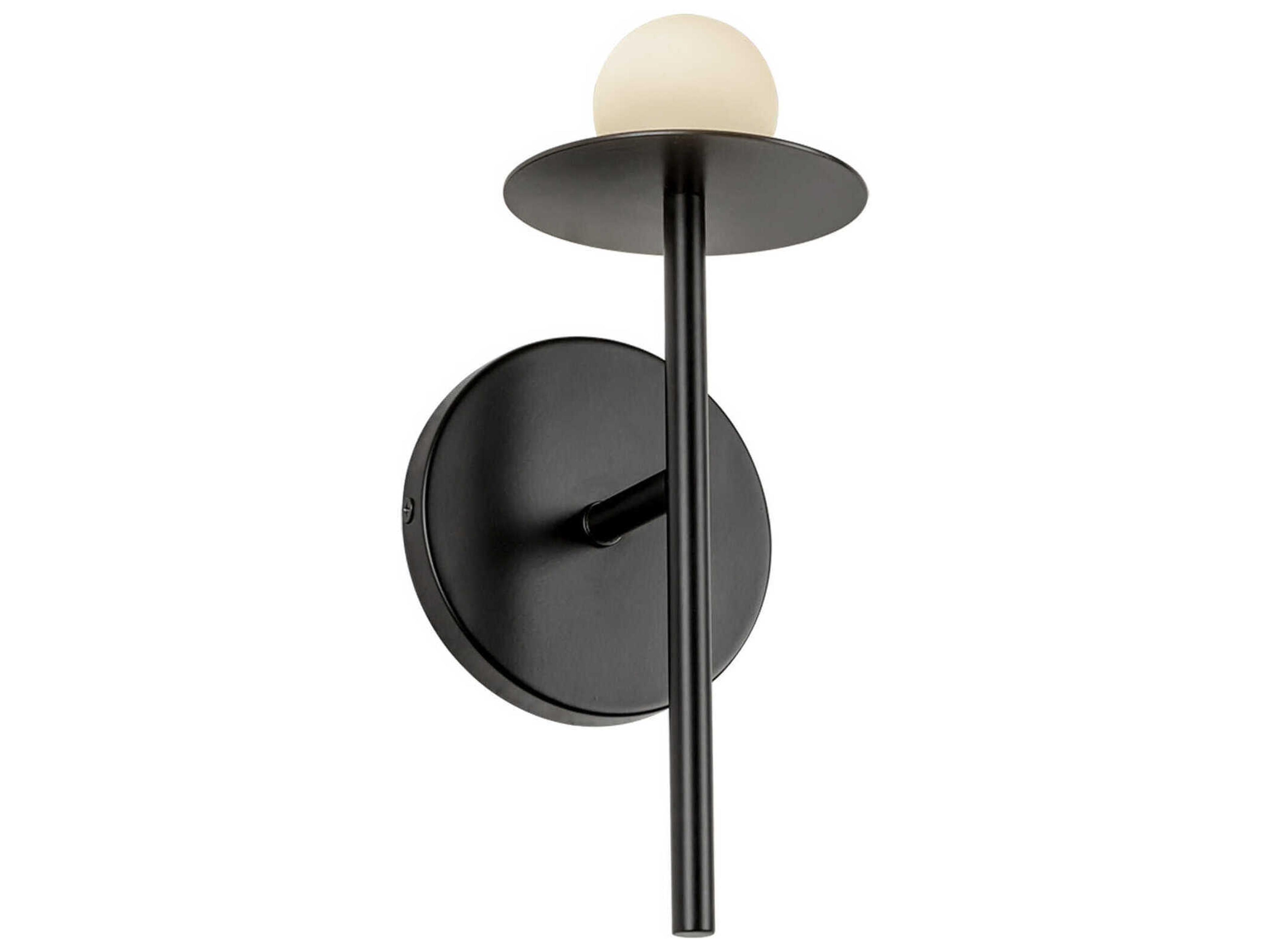 Kuzco Lighting Elixir Black Wall Sconce