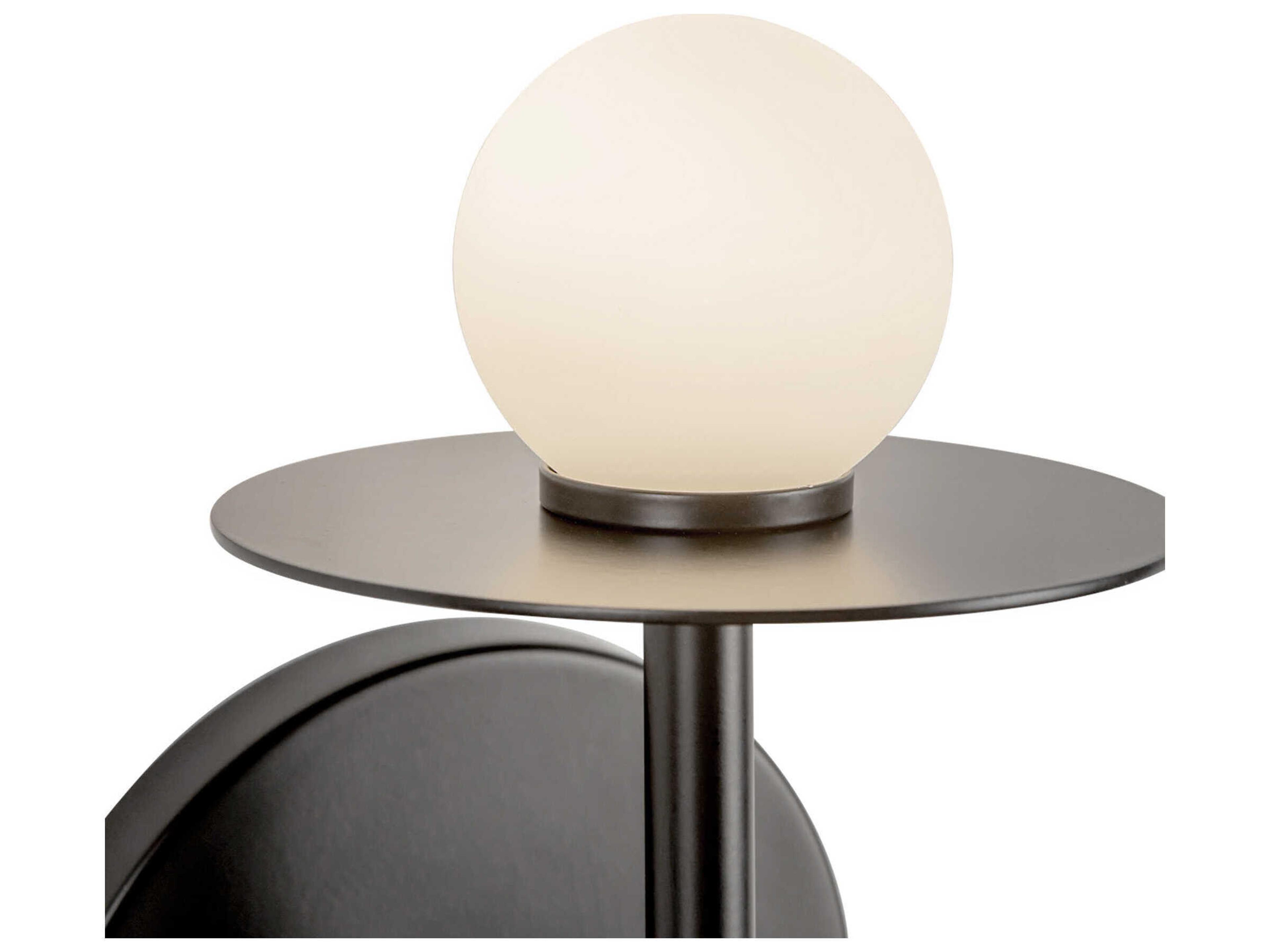 Kuzco Lighting Elixir Black Wall Sconce