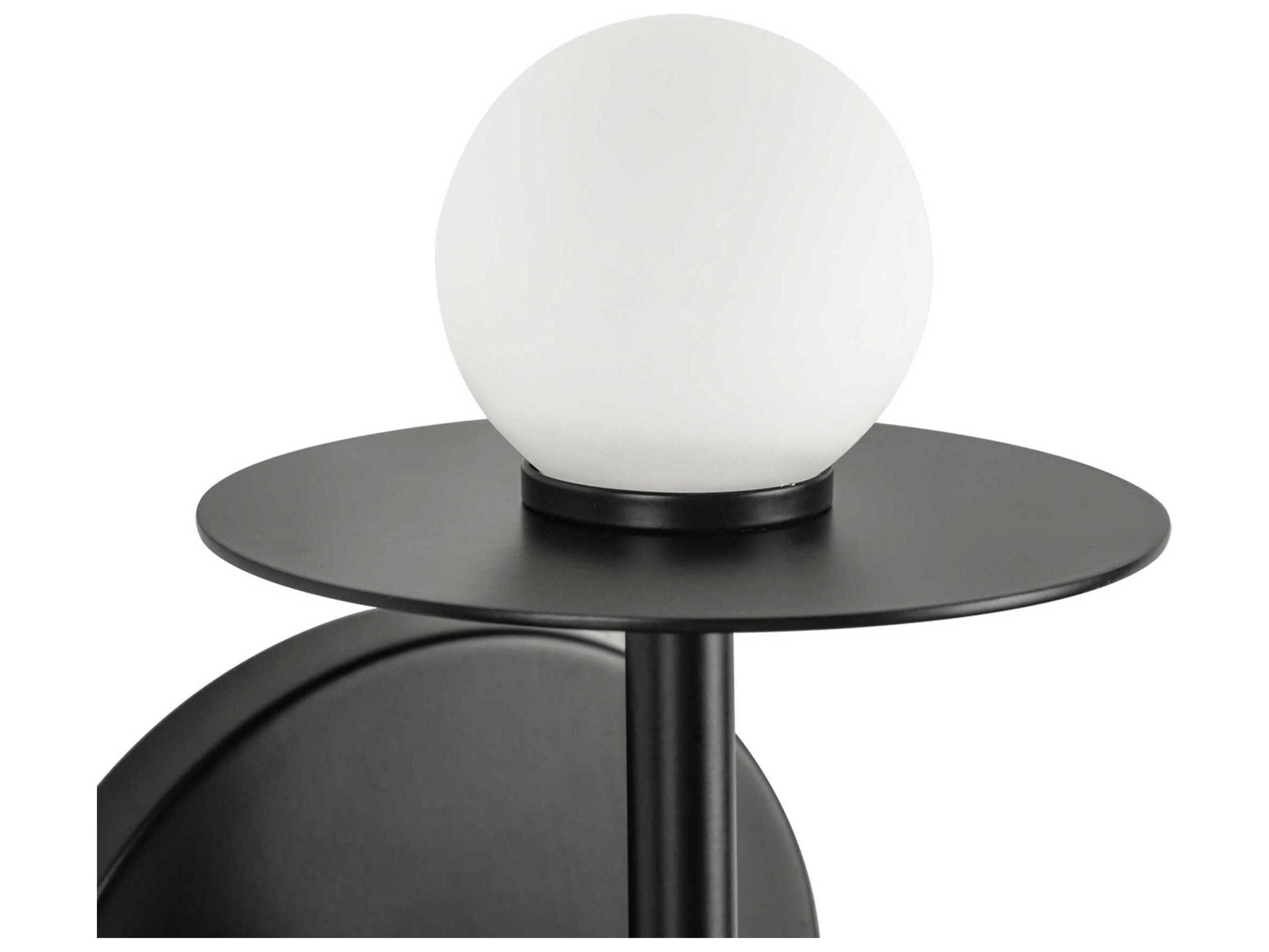 Kuzco Lighting Elixir Black Wall Sconce