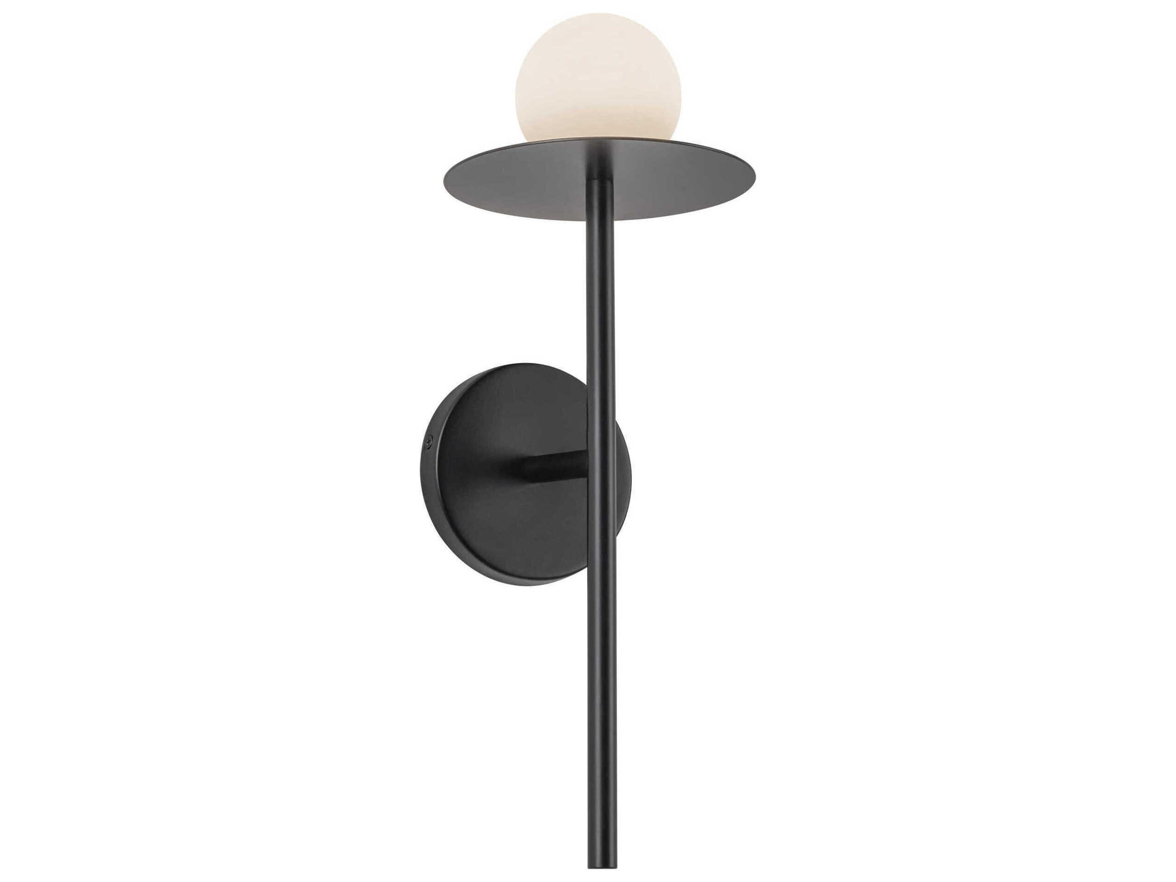 Kuzco Lighting Elixir Black Wall Sconce