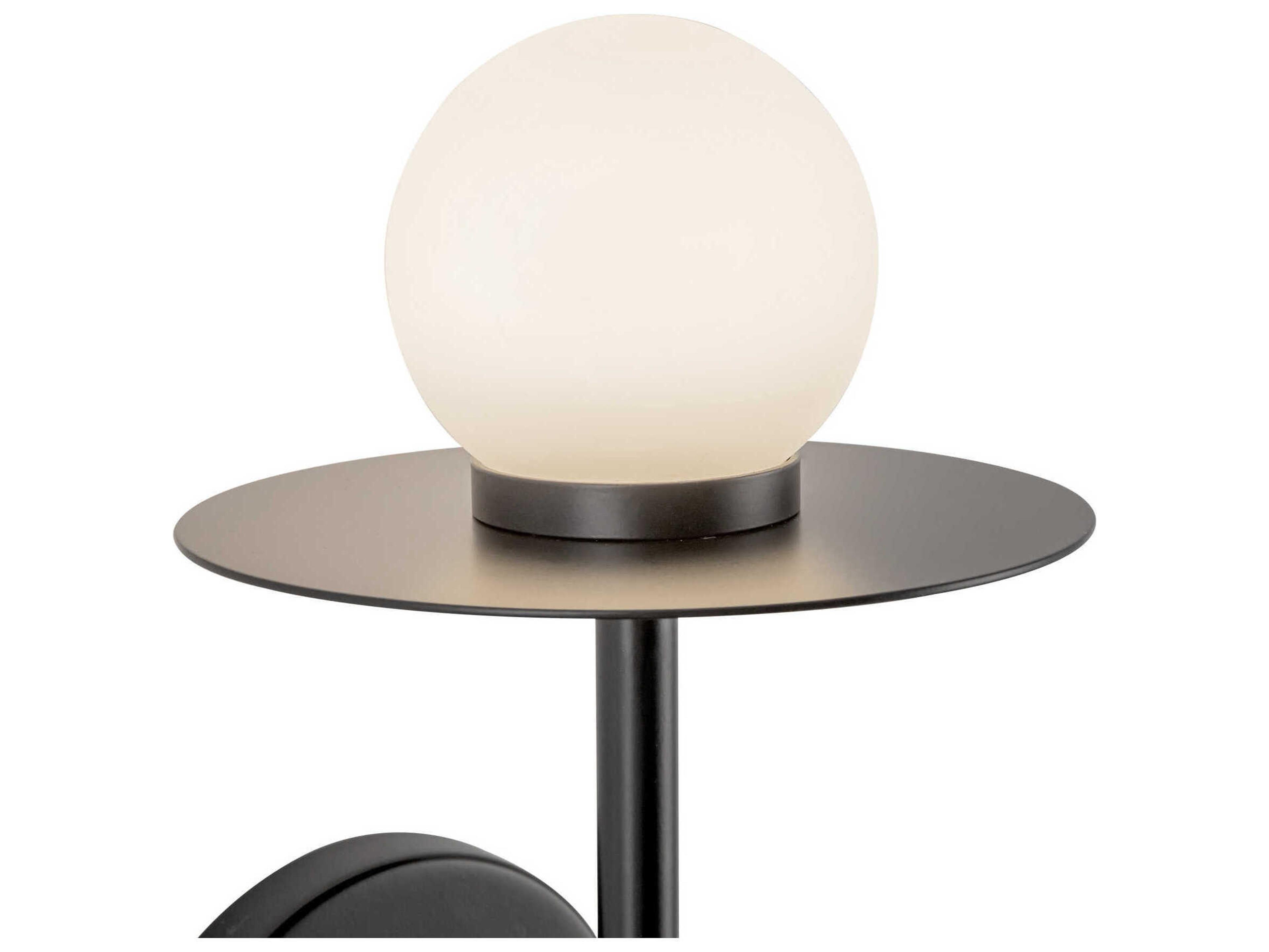 Kuzco Lighting Elixir Black Wall Sconce