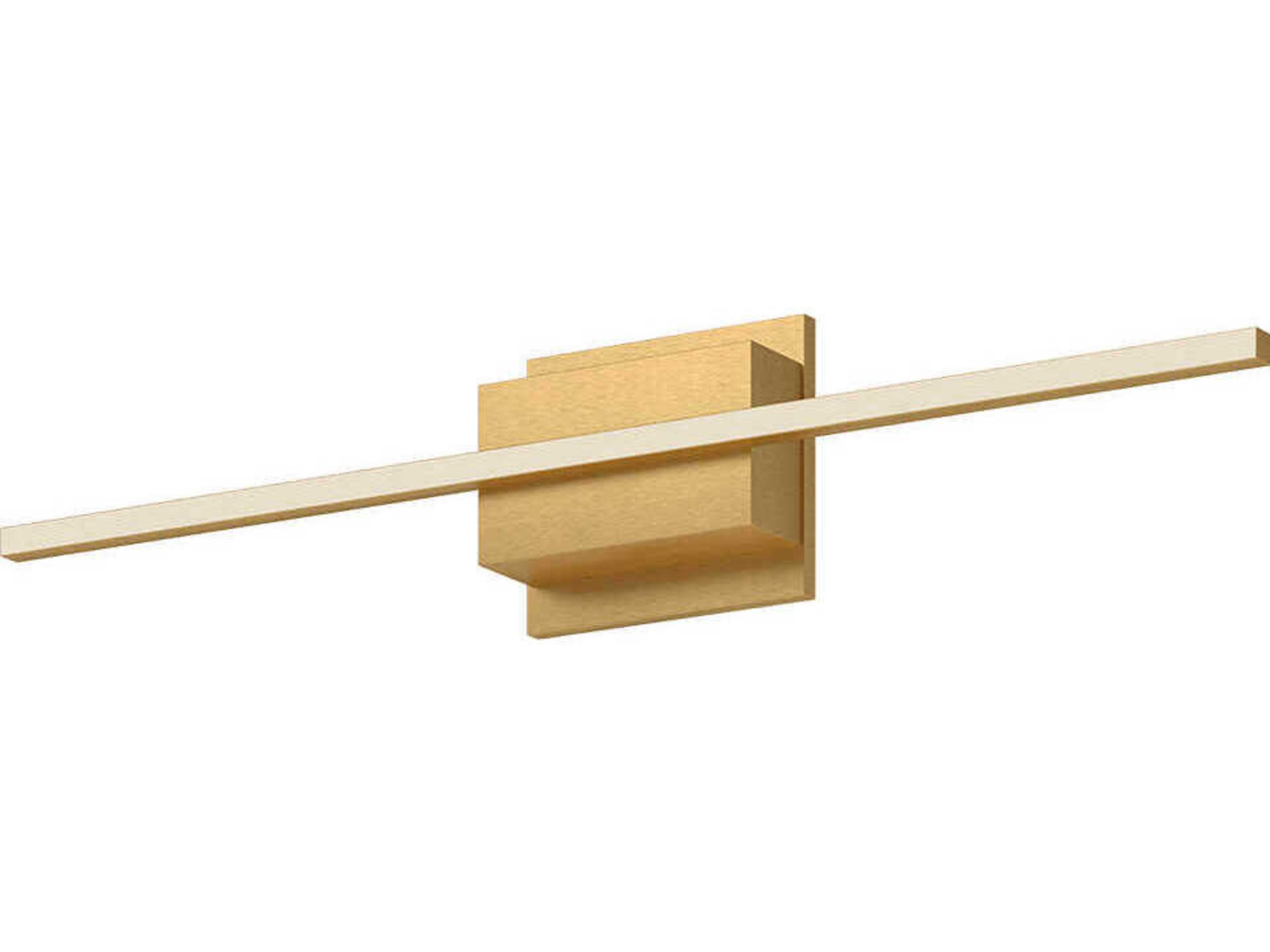 Vega Minor Brushed Gold Vanity Light