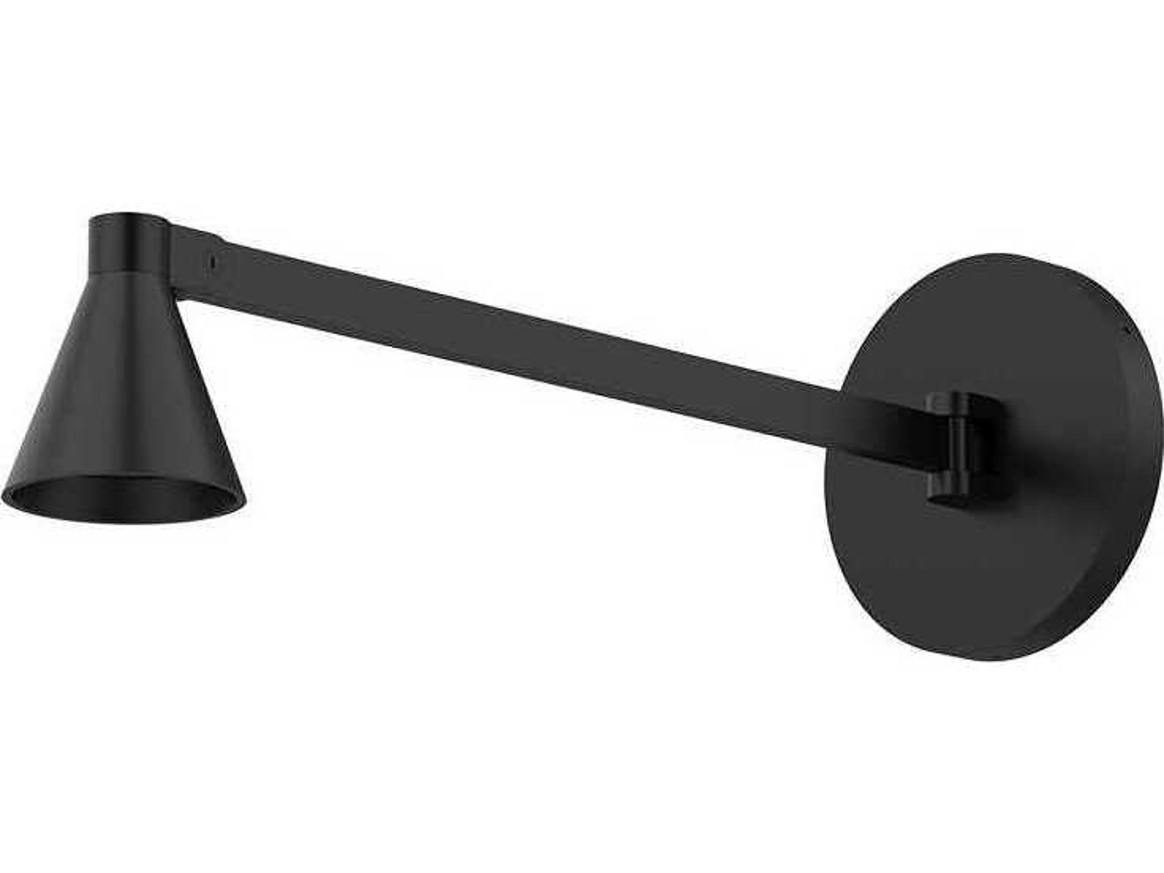 Dune Black Swing Wall Sconce