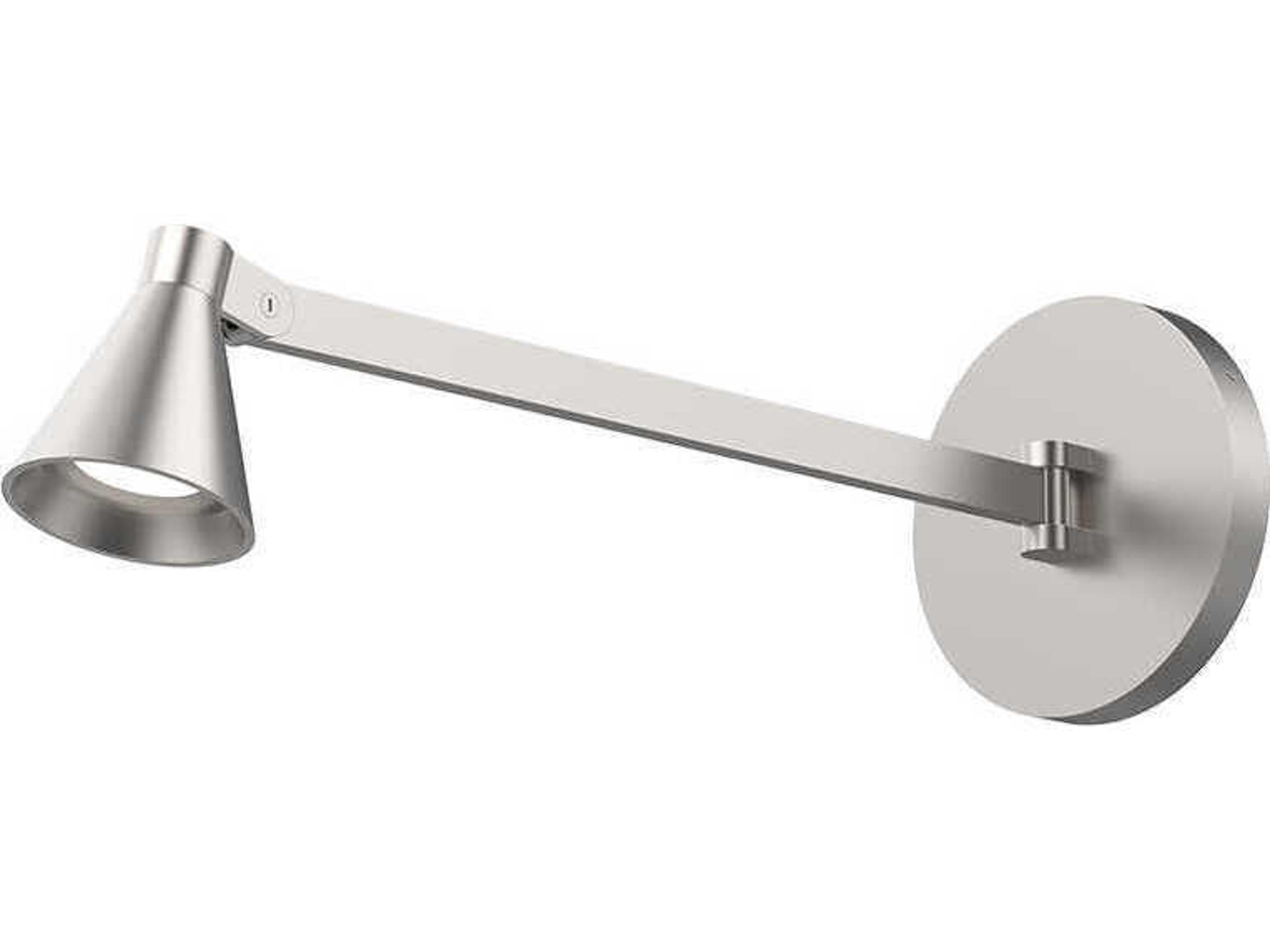 Kuzco Lighting Dune Brushed Nickel Swing Wall Sconce